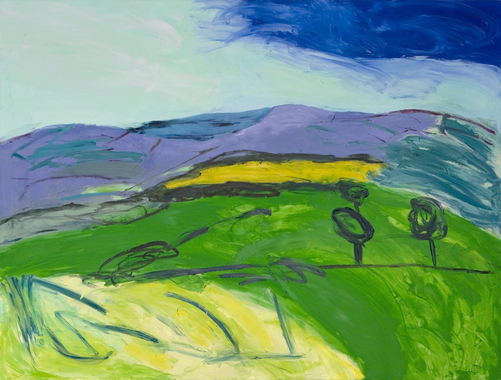 Lucy Jones Blue Remembered Hills, 2011