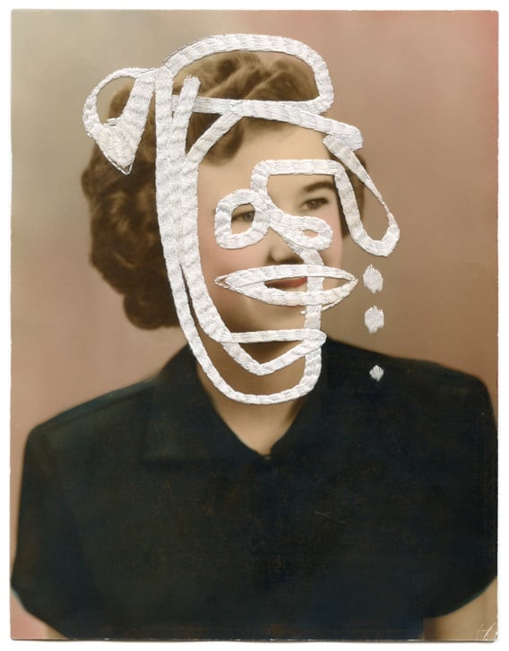 Julie Cockburn, Grieve, 2016