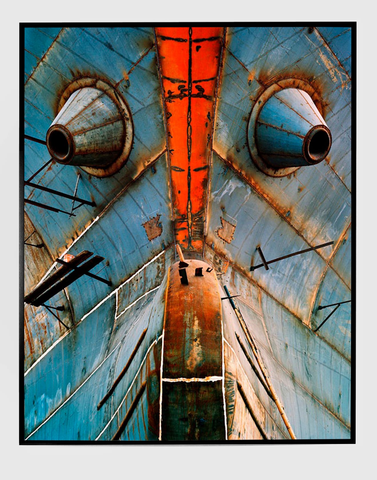 Edward Burtynsky, Shipyard #22, Qili Port, Zhejiang Province, China, 2005