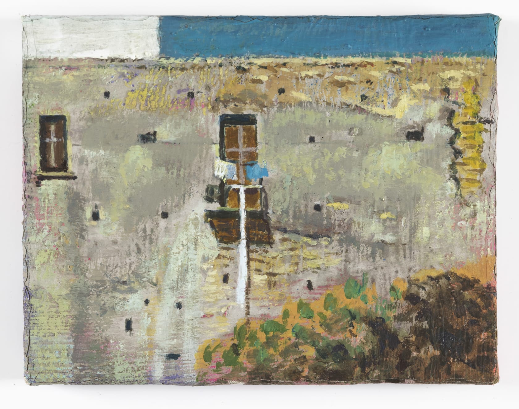 David Hepher, A Wall in Naples after Thomas Jones, 2018
