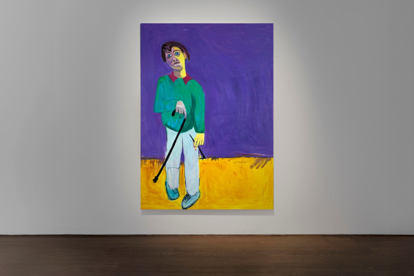 Lucy Jones Lucy Jones with Her Walking Stick, 1996