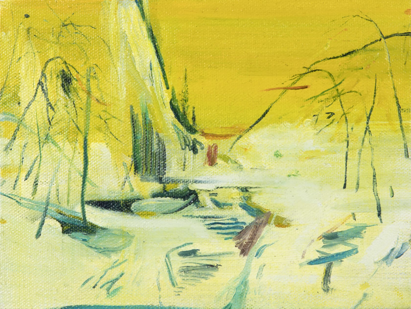 Calum McClure Yellow Dusk, 2016