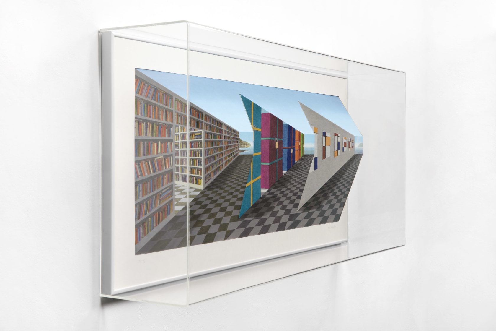 Patrick Hughes, Multiples, 1999