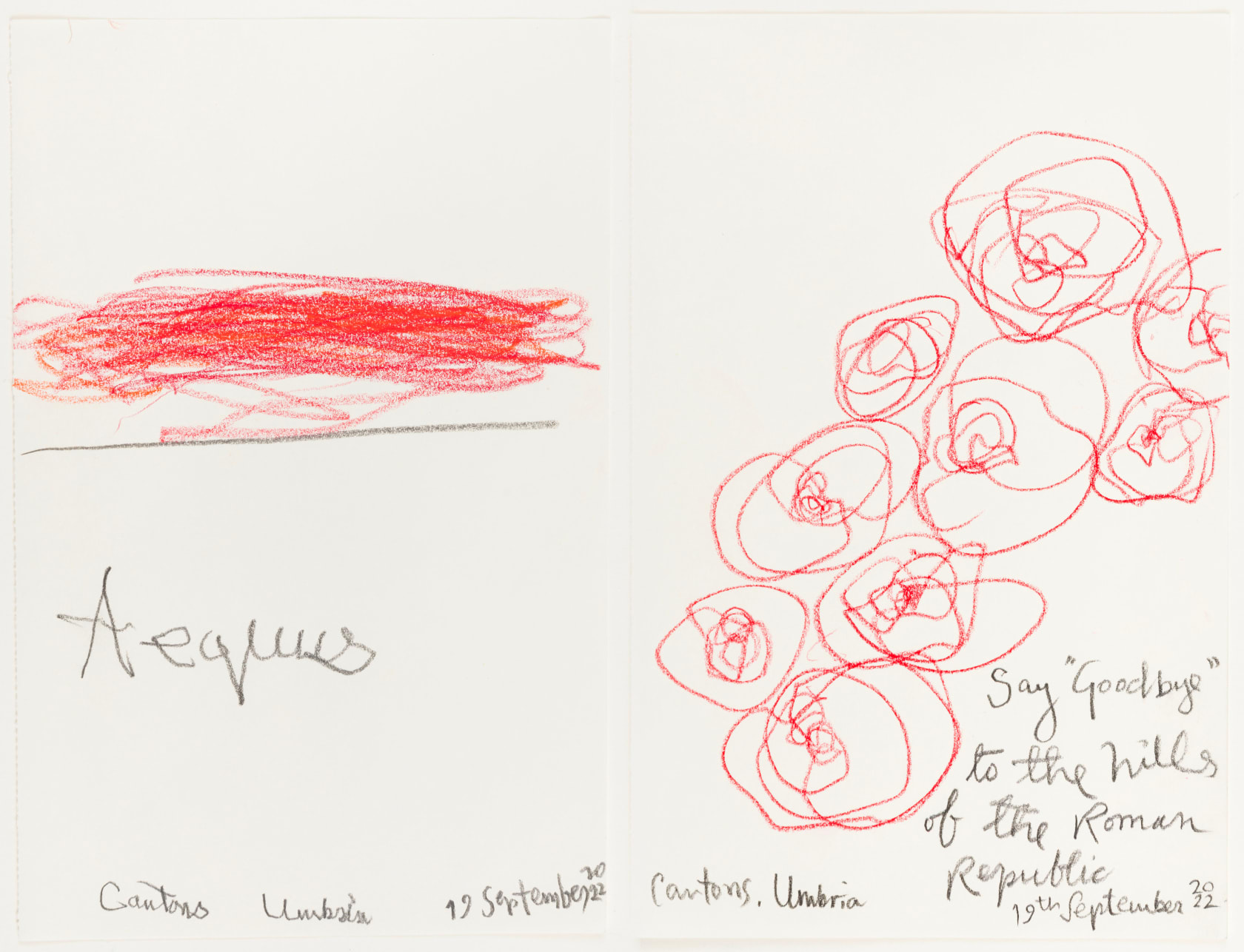 Victoria Cantons, Unitiled ( An Anatomy of Space), 2022