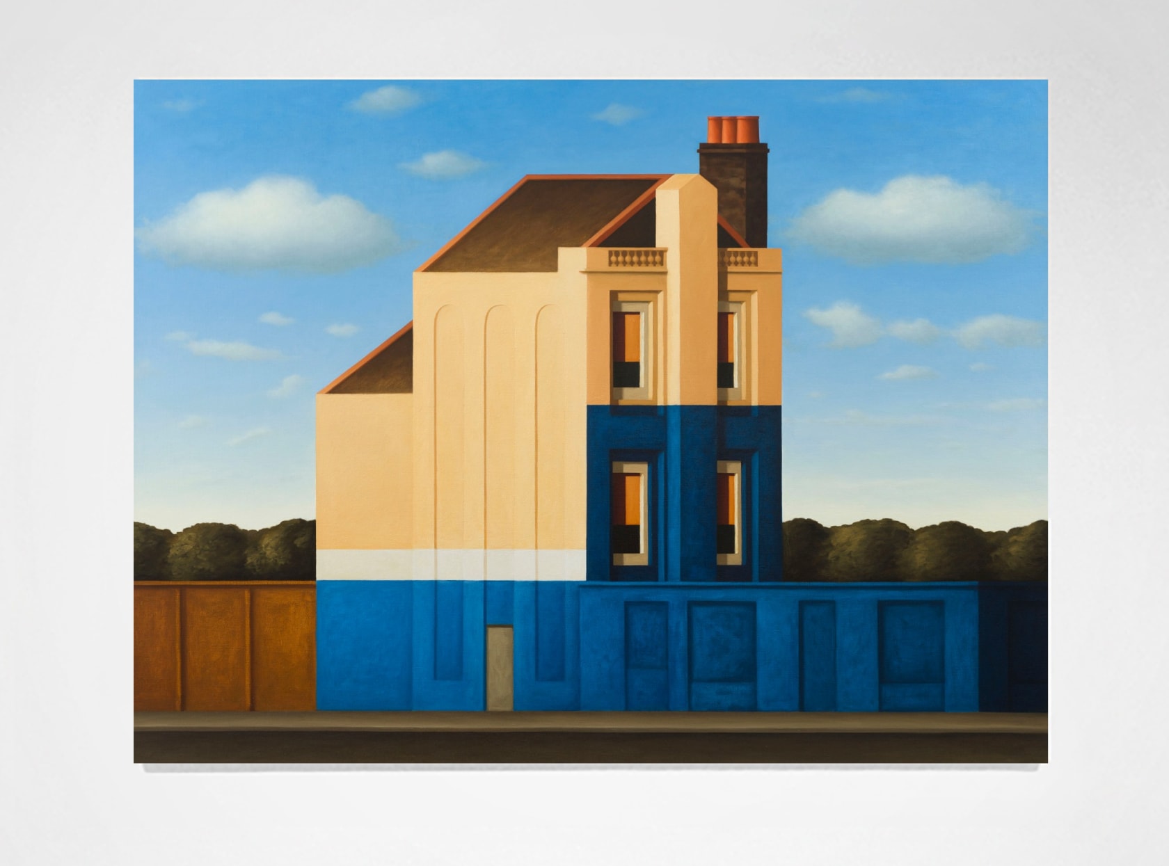 Renny Tait, London Pub - Blue Sky, 1997
