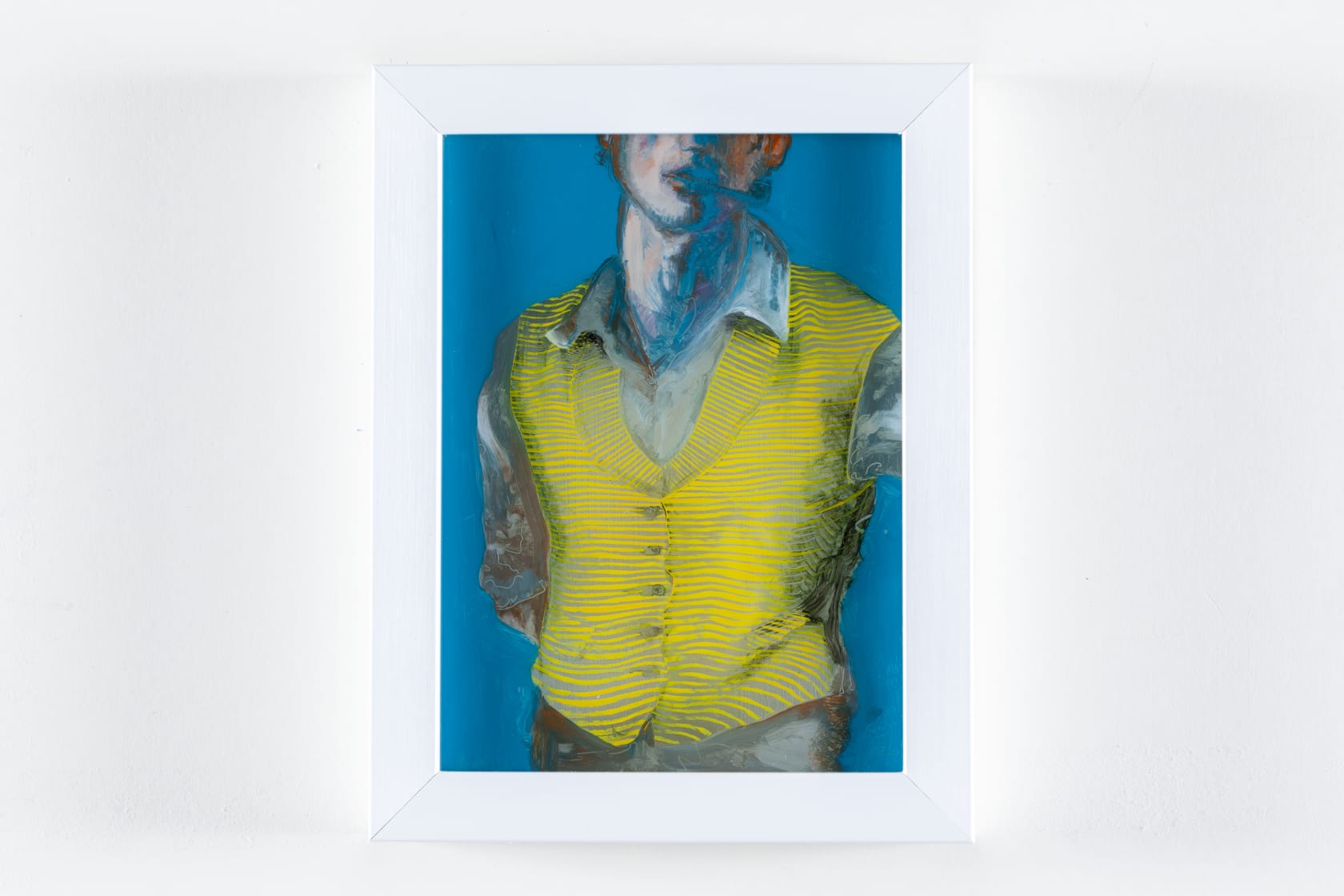 Oliver Bedeman Half Portrait of a Thin Man, 2020