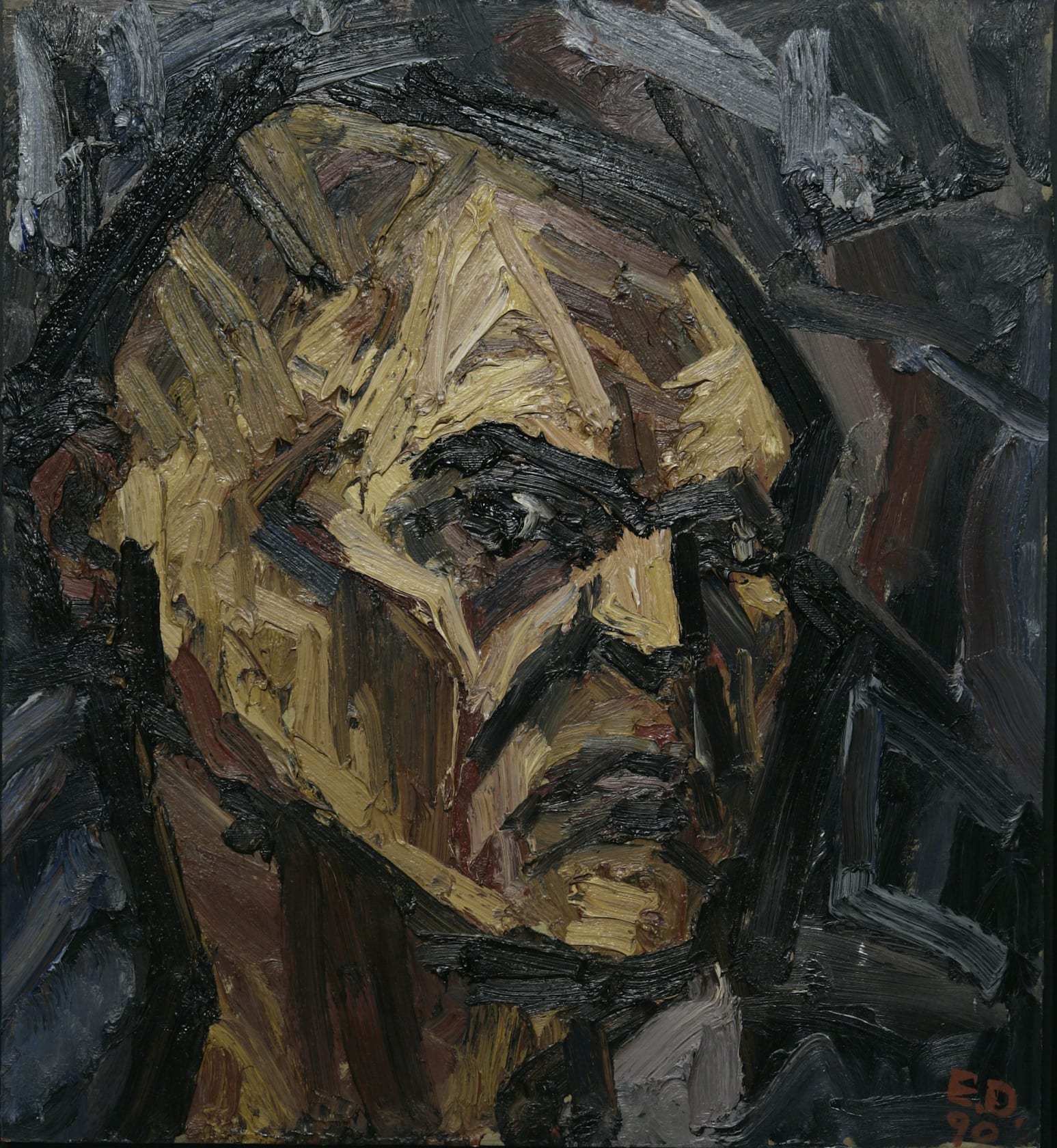 Edward Dutkiewicz Self Portrait VII, 1990