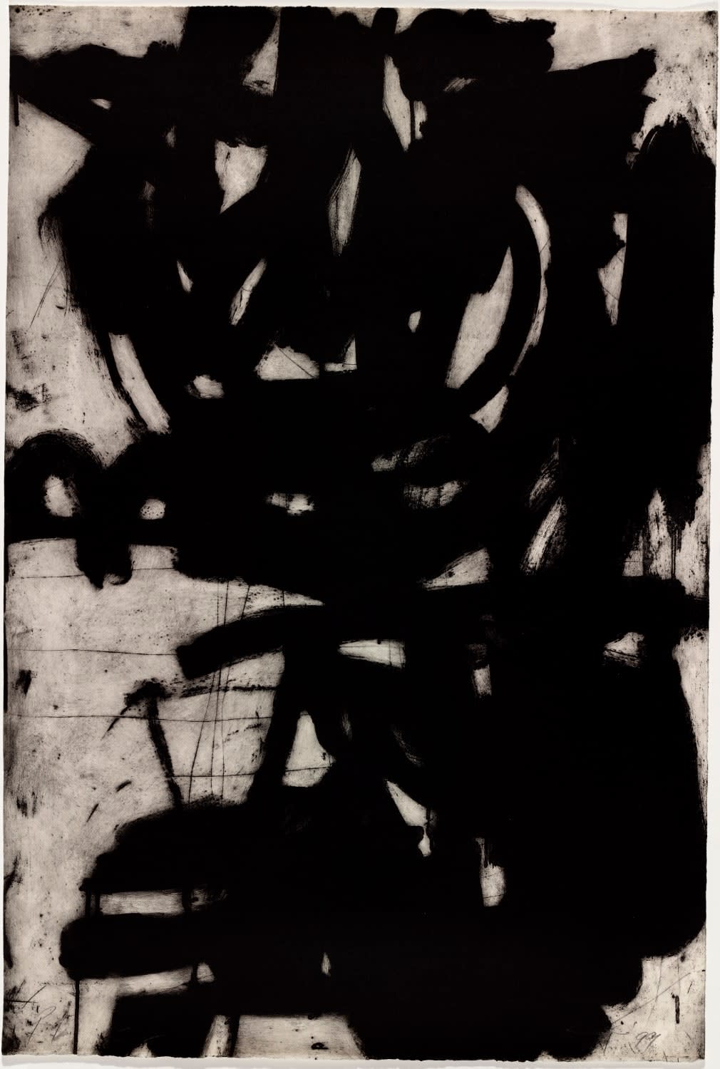 Aida Tomescu, Seria Neagra IV, 1999
