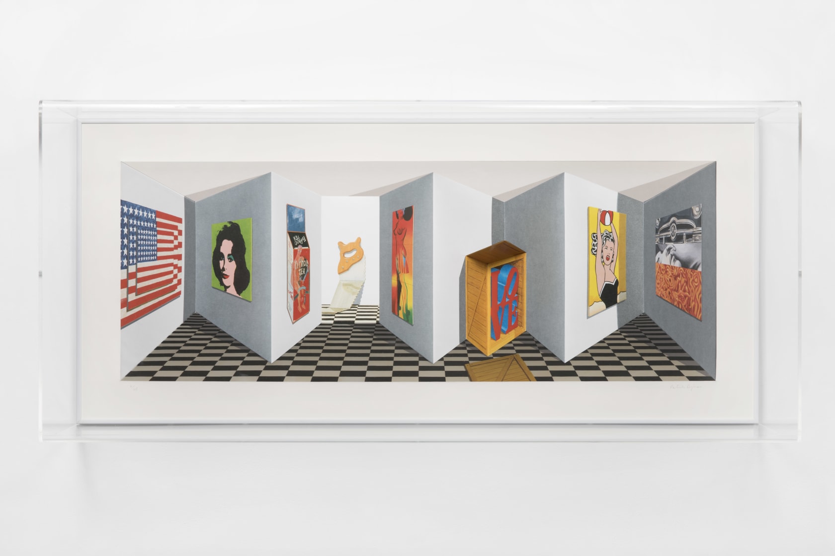 Patrick Hughes, Pop, 2008