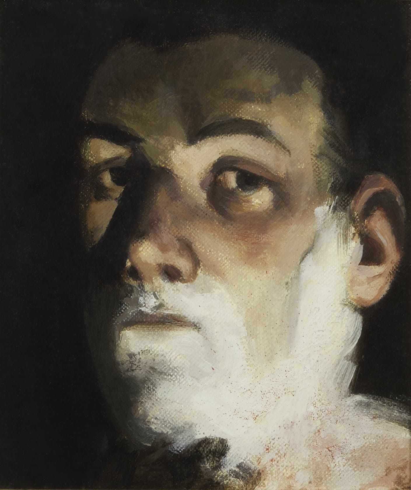 Stephen Conroy Autoportrait Shaving, c.1992