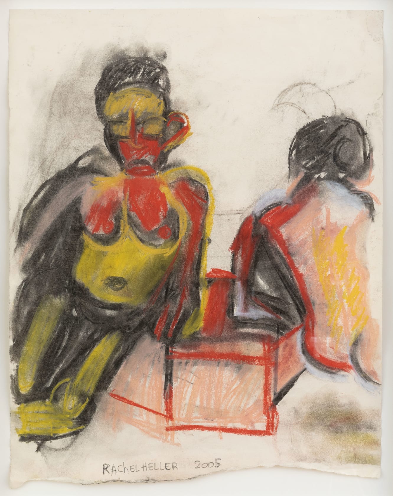 Rachel Heller, Leaning Figures, 2005