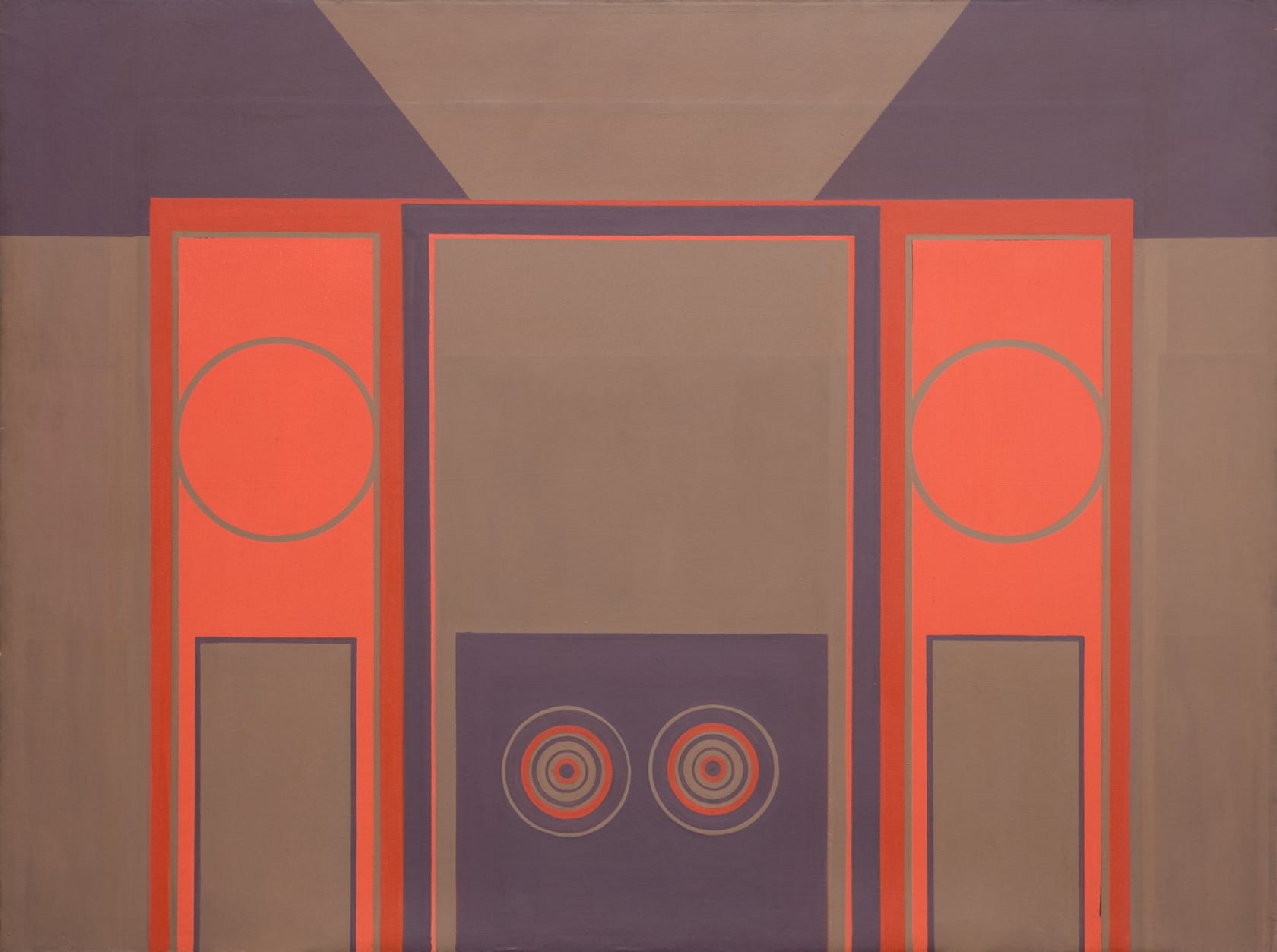 Bernard Cohen, Empire, 1961