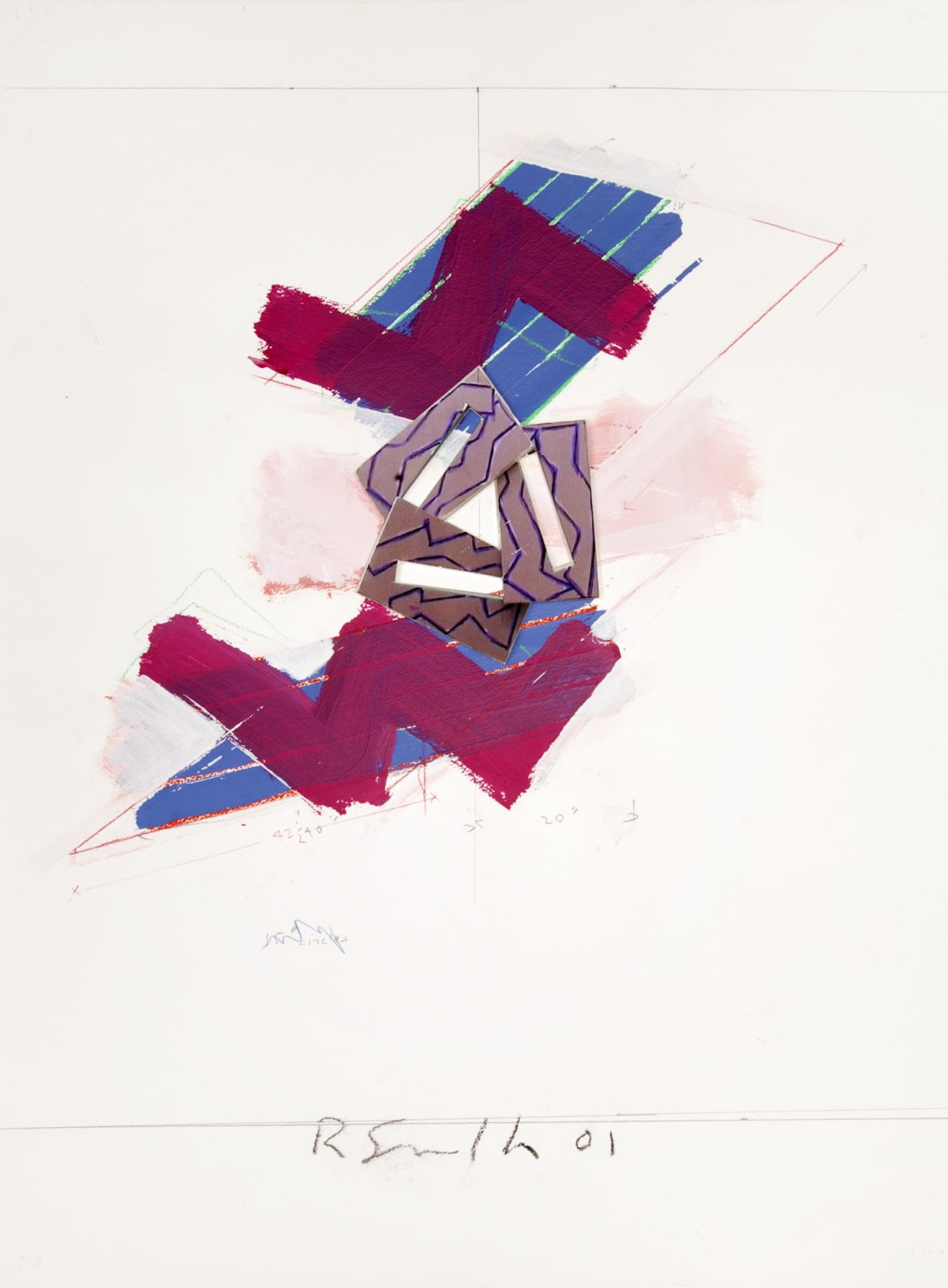 Richard Smith Guernsey Study VII, 2001