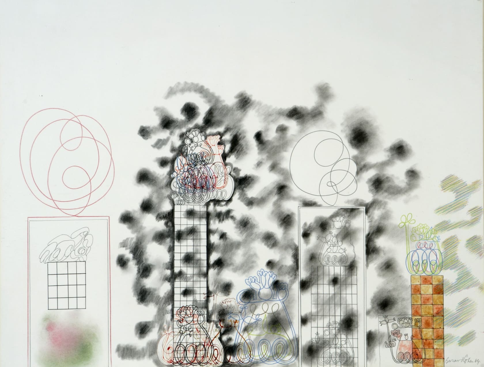 Bernard Cohen Untitled, 1964