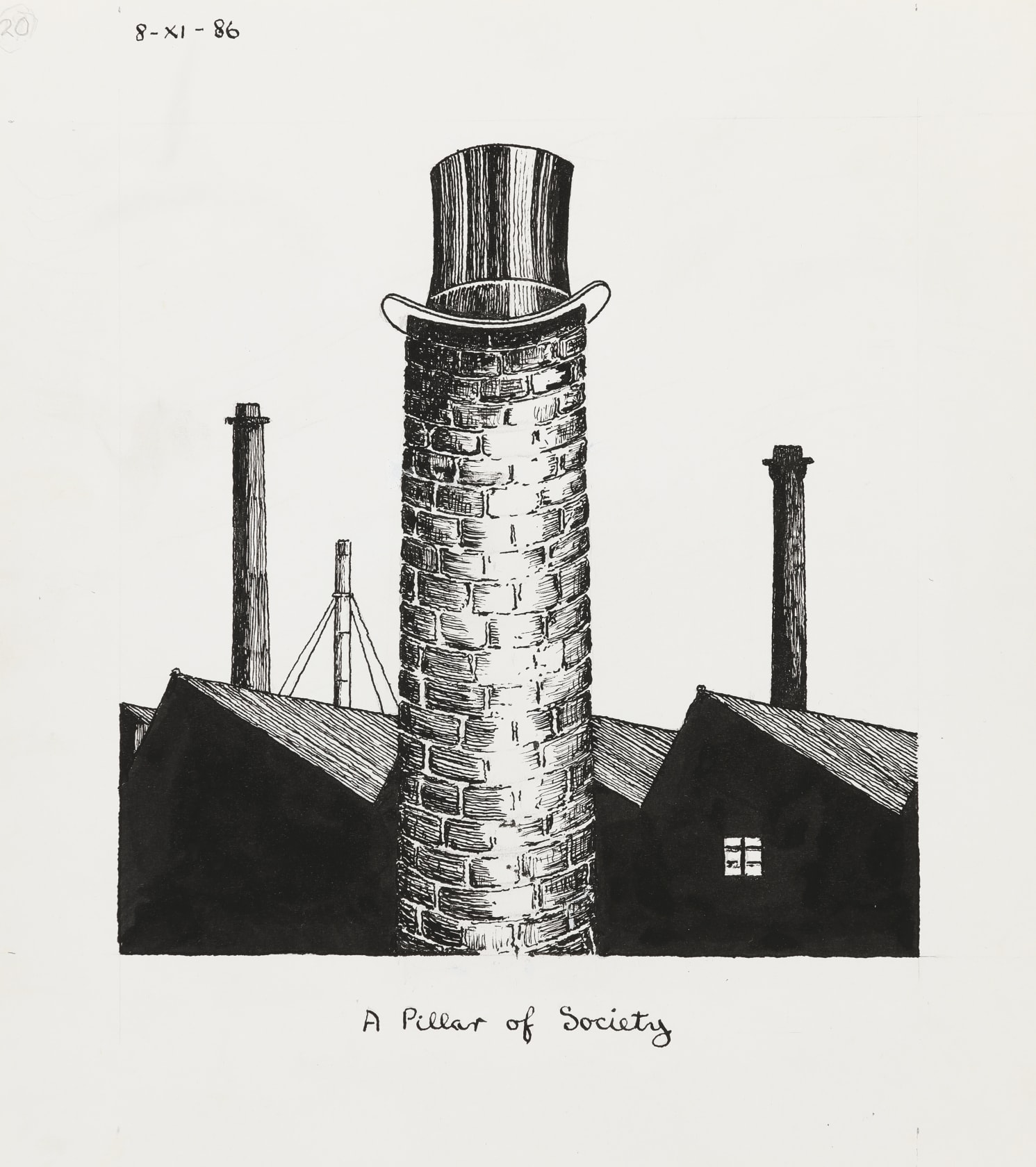 Anthony Earnshaw, A Pillar of Society, 1986