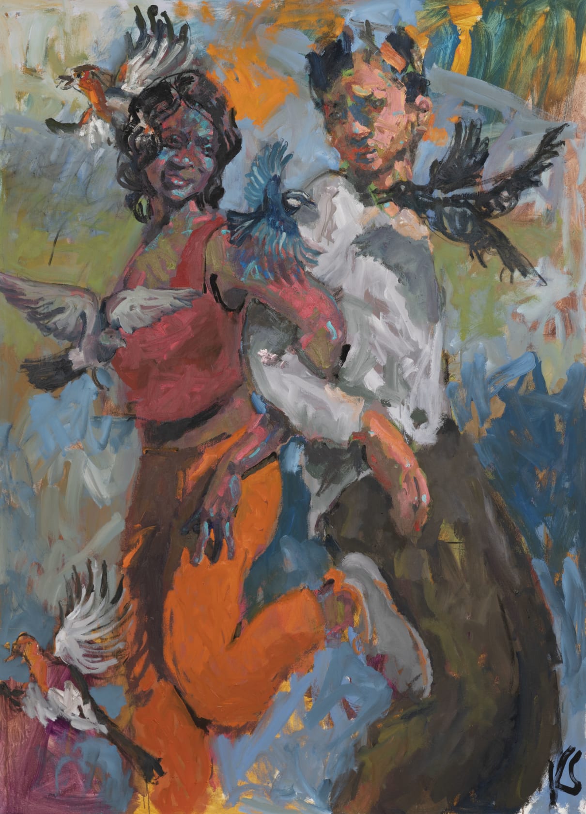 Kevin Sinnott, In Barbados The Girls Wear Wigs, 2021