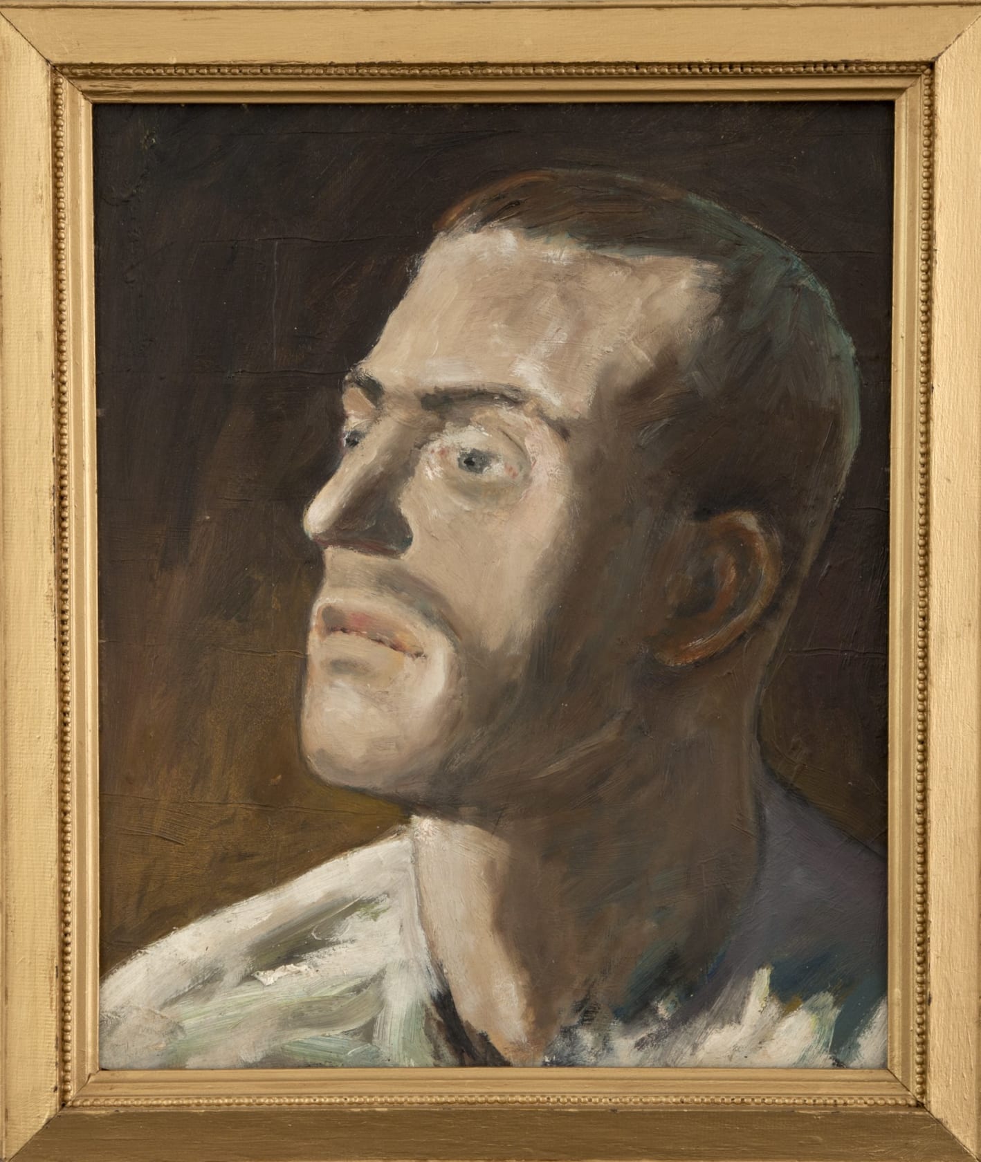 John Kirby, Study of a Head (for Man with a Rat), 1986