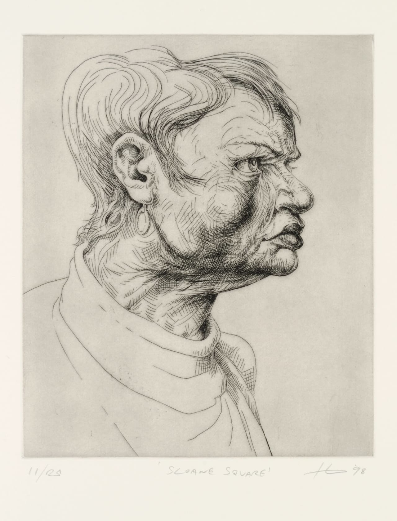 Peter Howson, Sloane Square, 1998