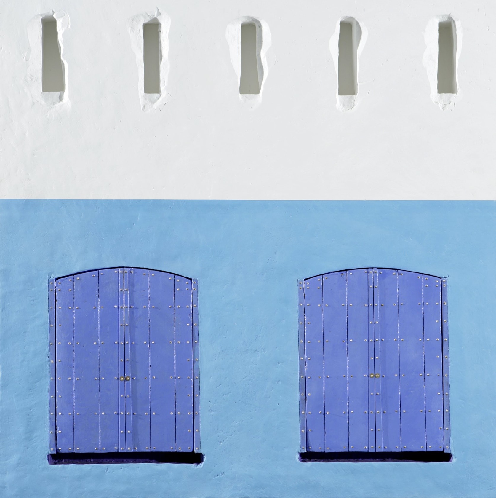 Derek Hirst, Double Blue, 2004