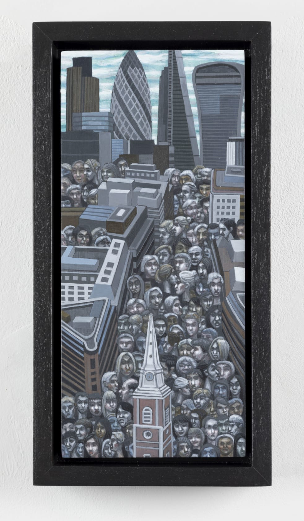 Carl Randall The city, London (study) , 2017