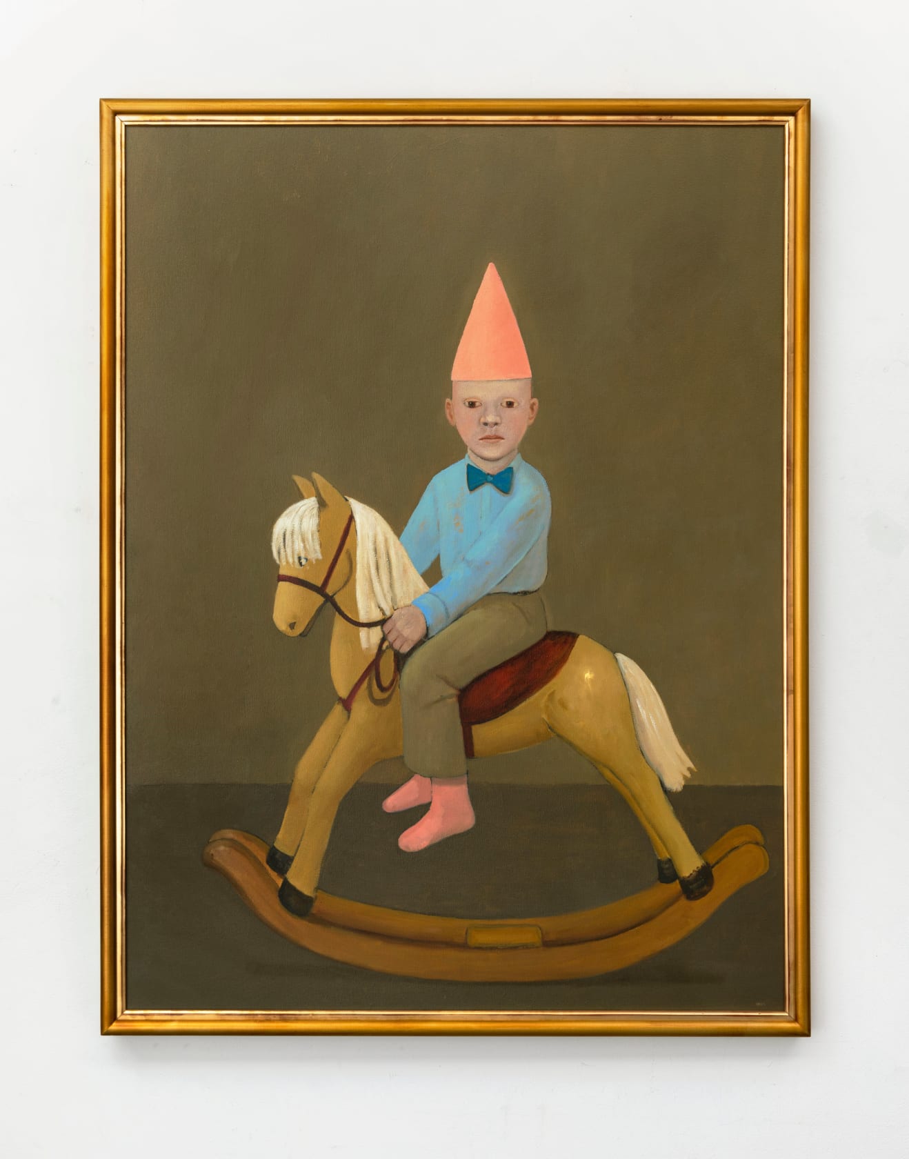 John Kirby, Boy on a Rocking Horse, 2014
