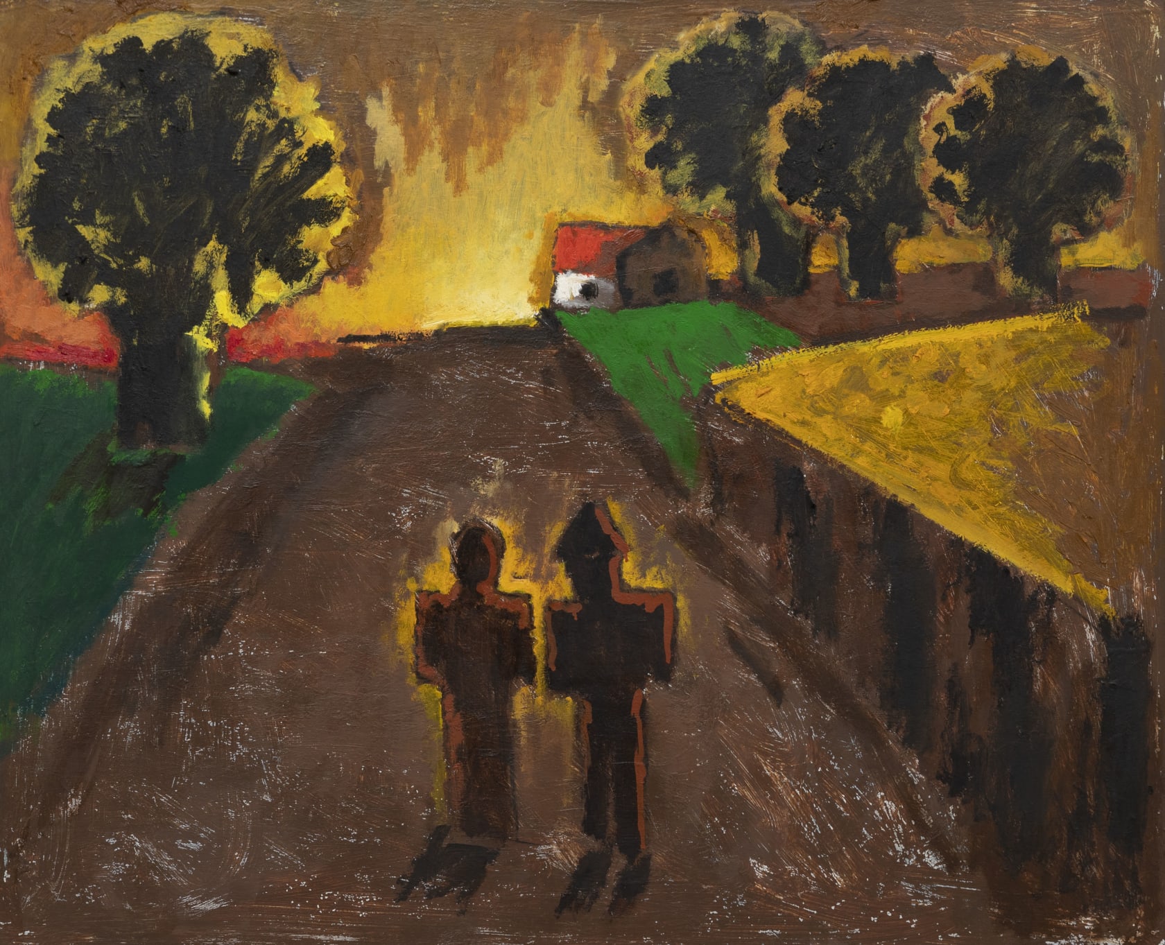 Josef Herman, Untitled, 1985-86