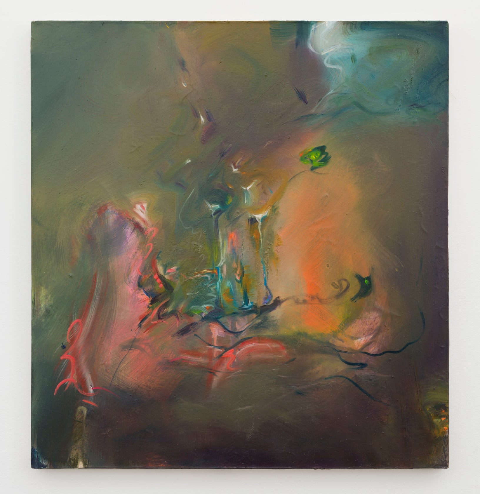 Anthony Daley, Pausing on Over Paint, 2020
