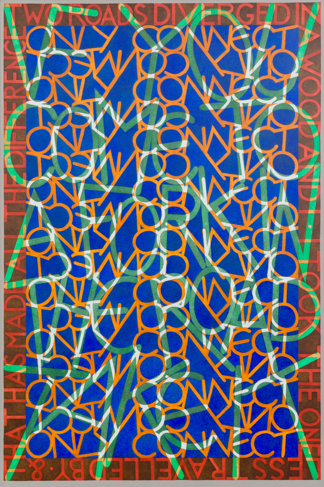 Tom Phillips Two Roads, 2019