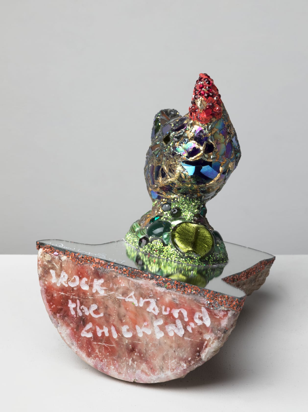 Andrew Logan Rock around the chicken , 2017