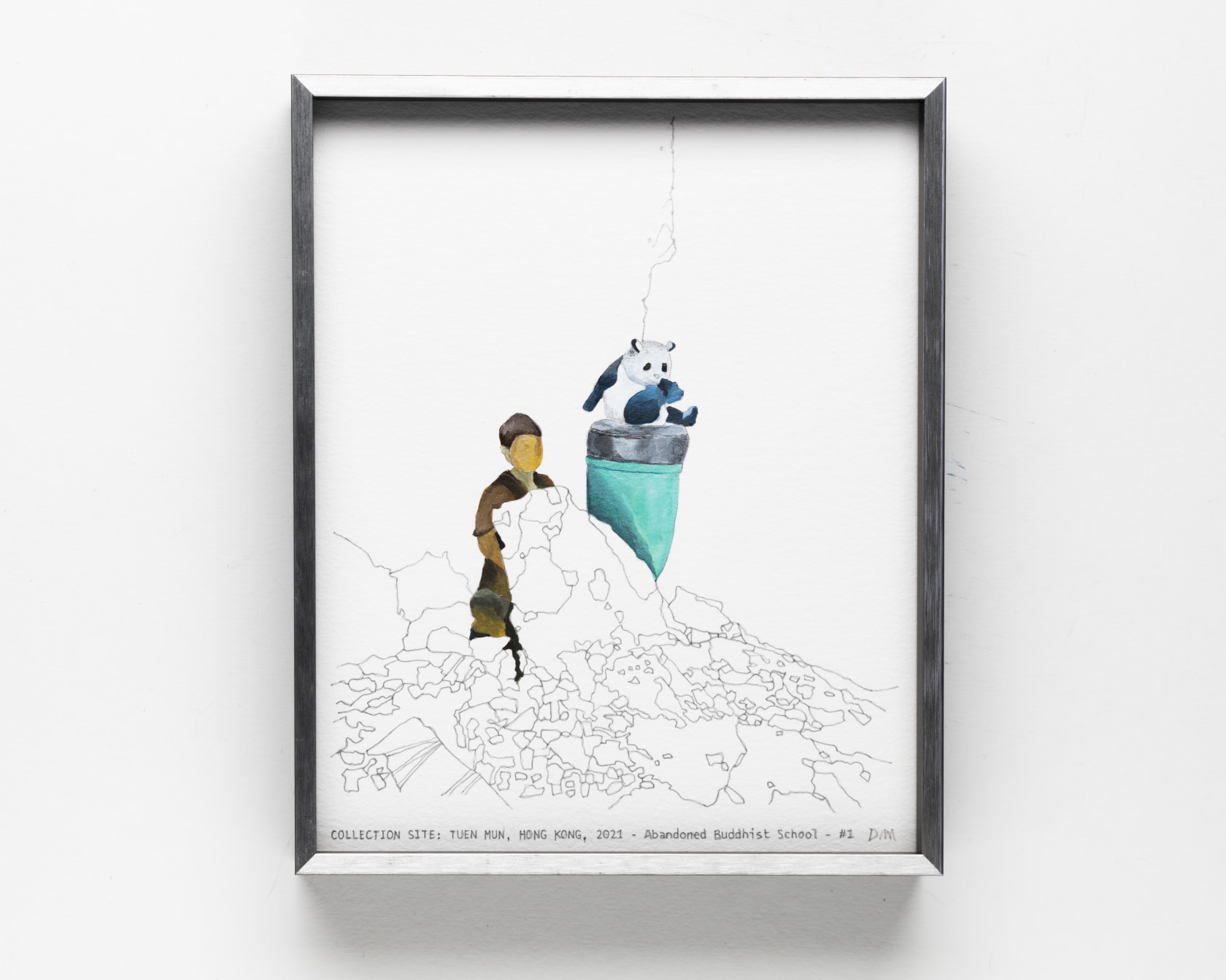 Daphné Mandel Collection Site: Tuen Mun, Hong Kong, 2021 - Abandoned Buddhist School #1, 2021