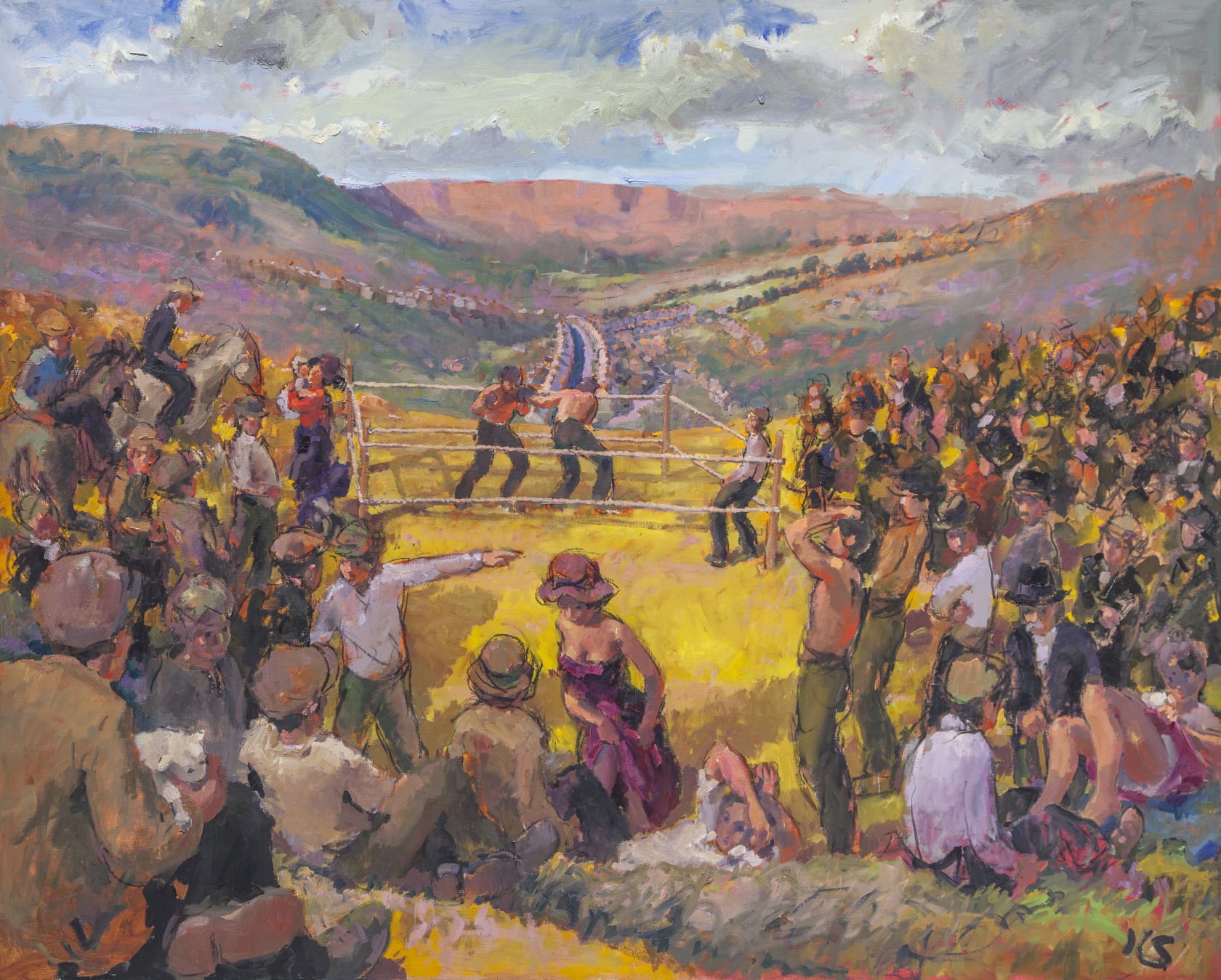 Kevin Sinnott The Boxing Field, Pontycymmer c.1920, 2014