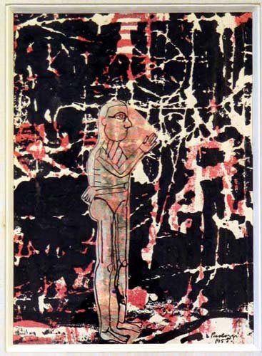 Eduardo Paolozzi, Red Figure, 1955