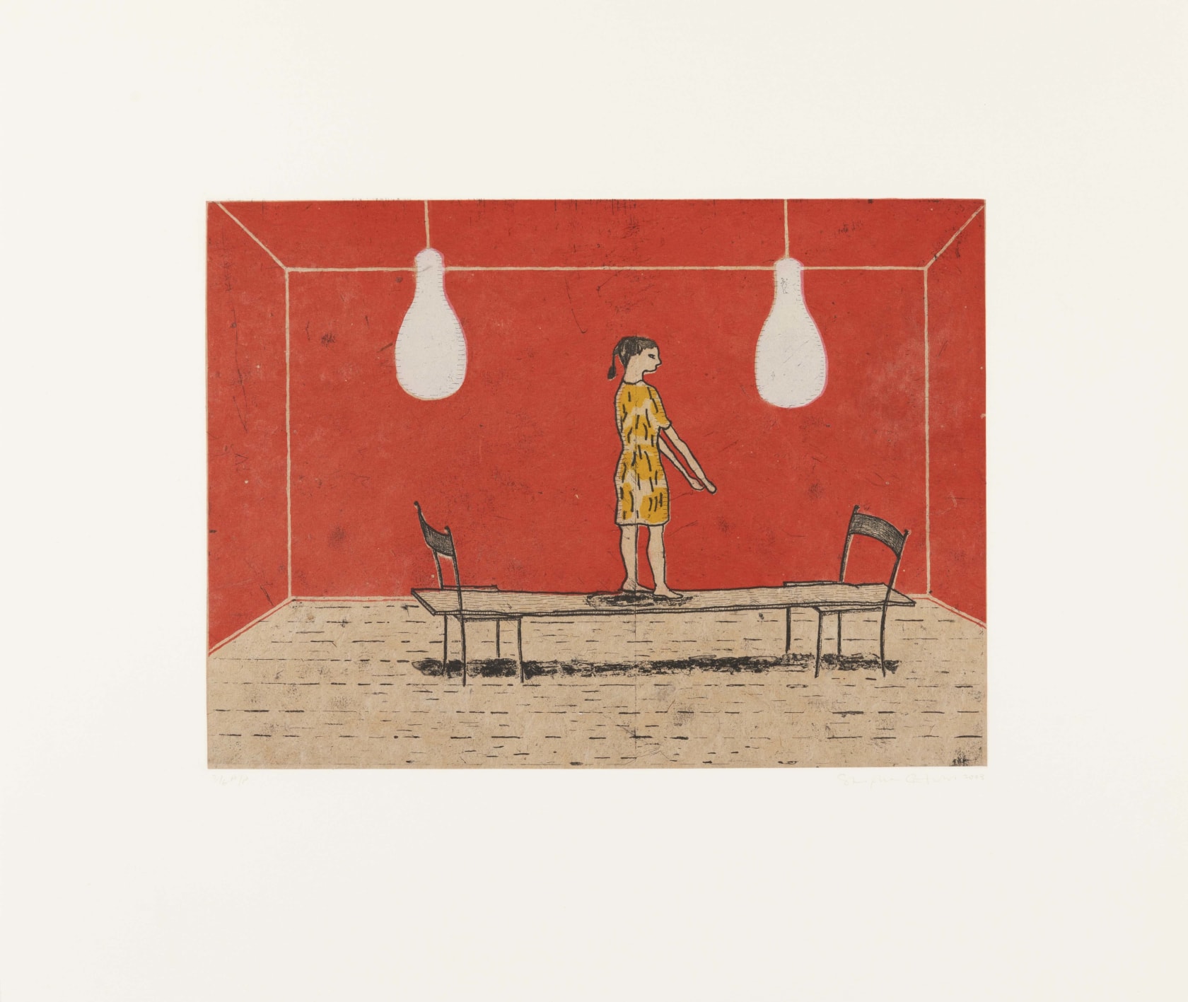 Stephen Chambers, The Demonstrator, 2003