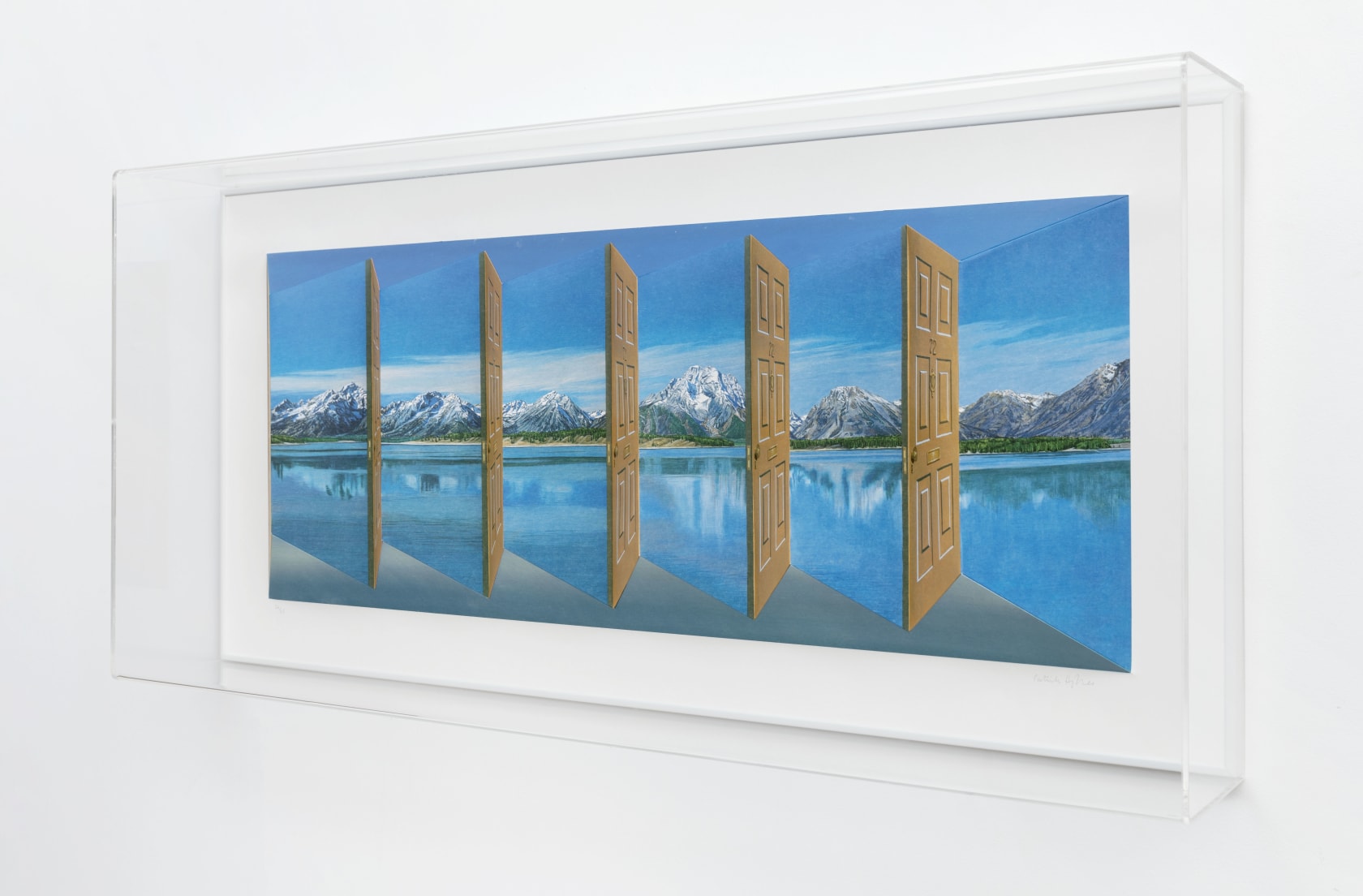 Patrick Hughes, Grand Tetons, 2006
