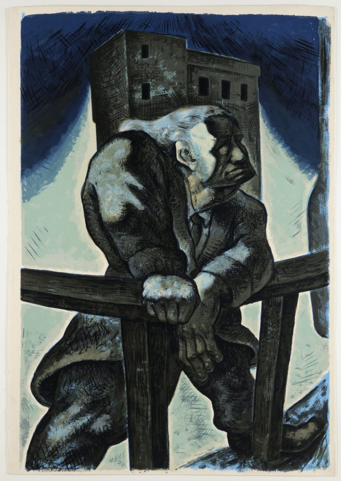Peter Howson, The Heroic Dosser, 1988