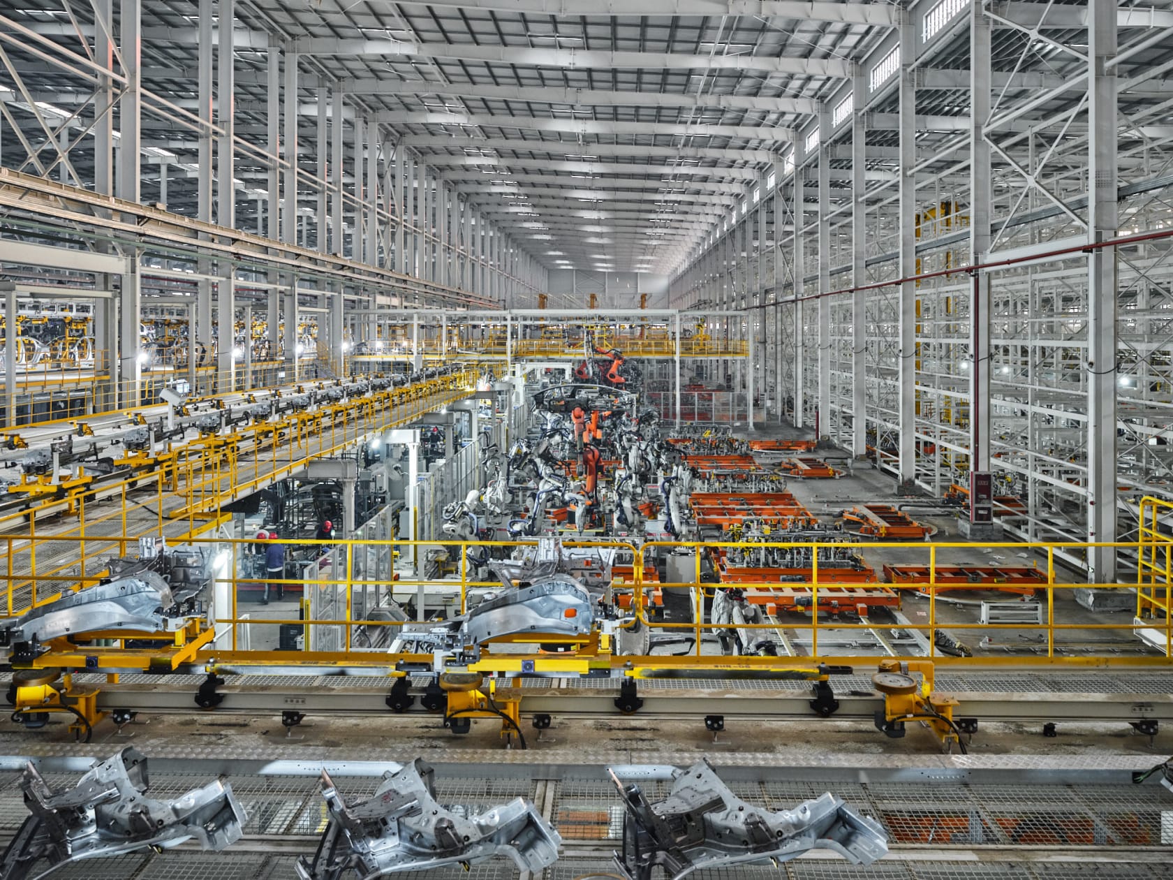 Edward Burtynsky, BYD Manufacturing Facility #2, Changzhou, Jiangsu Province, China, 2023