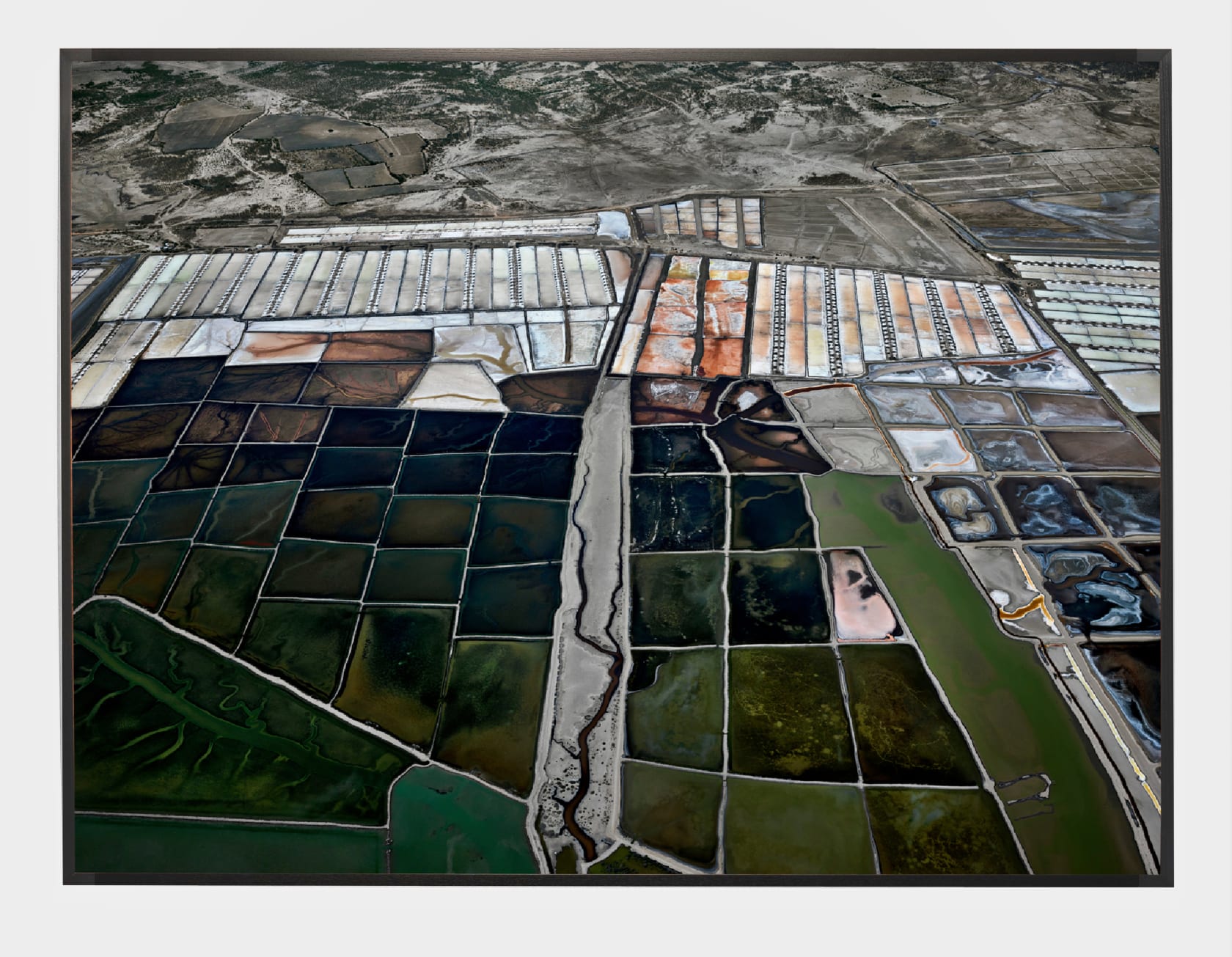 Edward Burtynsky Salt Pans #13, Little Rann of Kutch, Gujarat, India, 2016