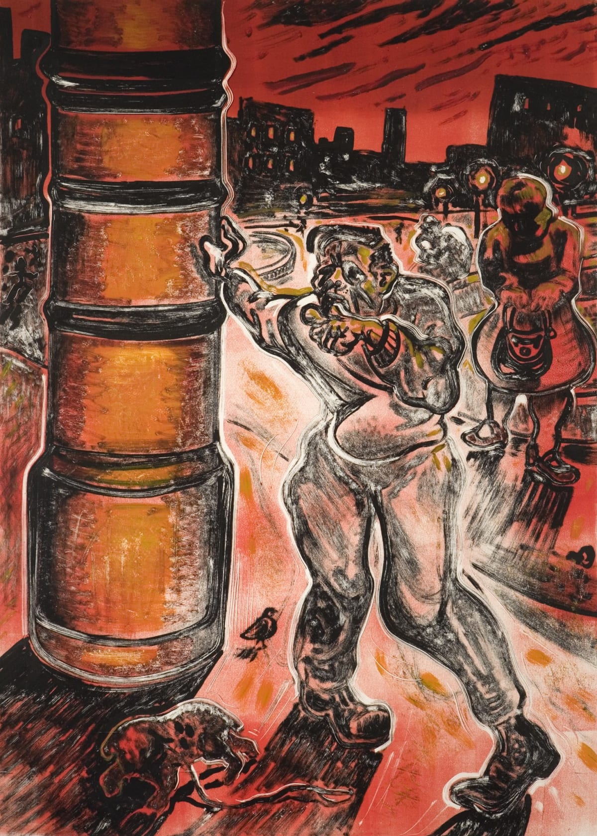 Peter Howson Suppertime, 1987