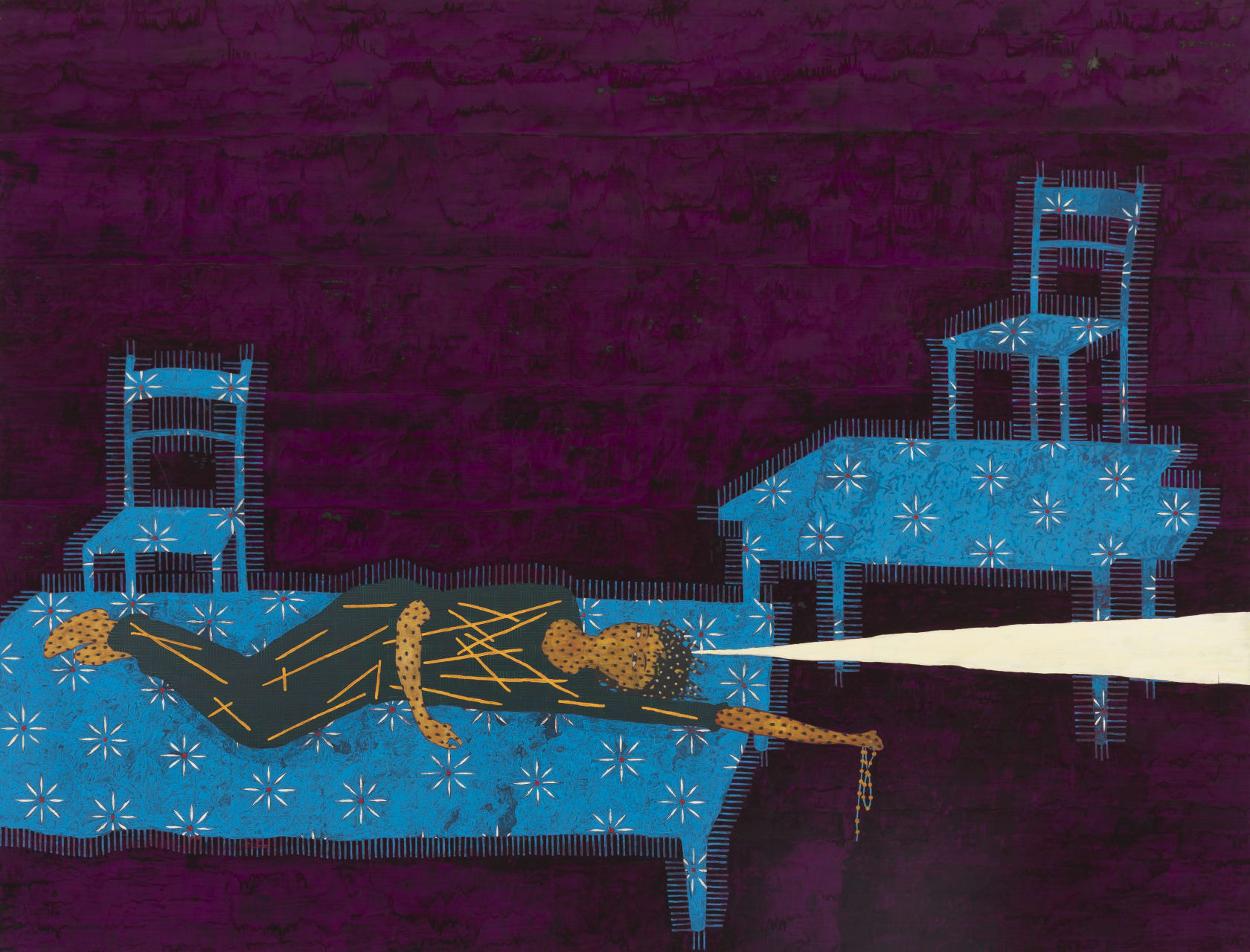 Stephen Chambers, Animated Figure 2, 1999