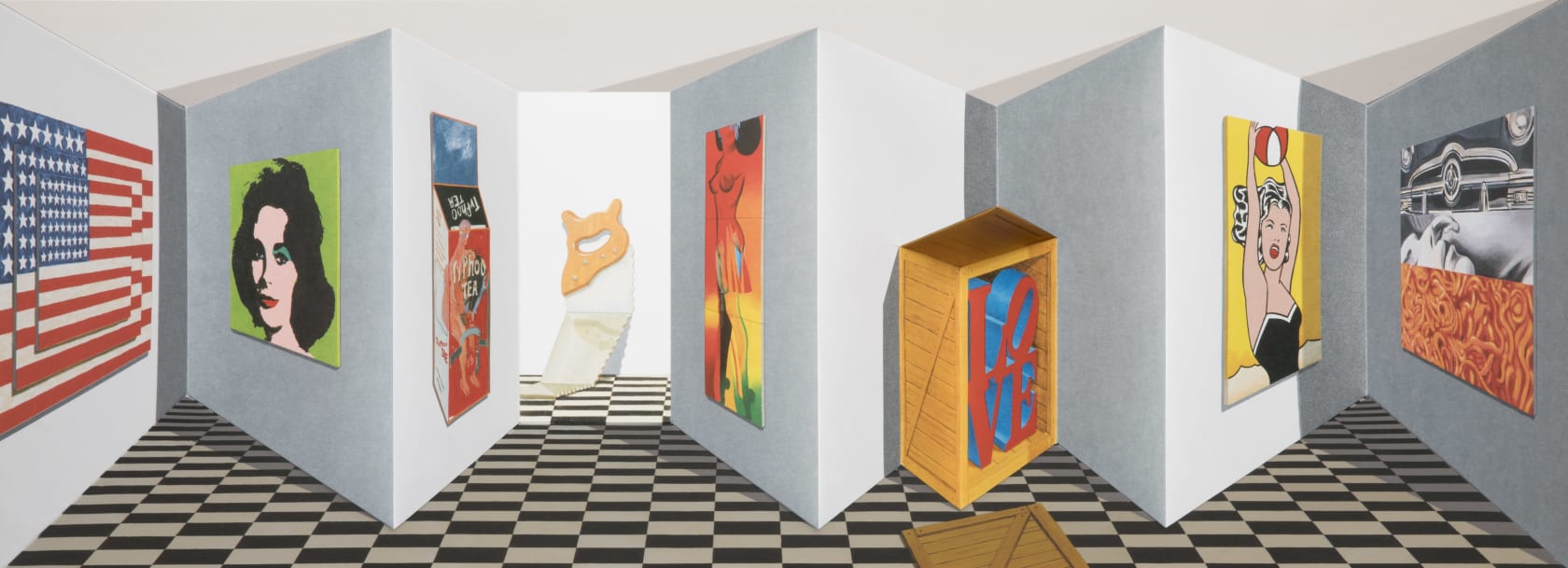 Patrick Hughes, Pop, 2008