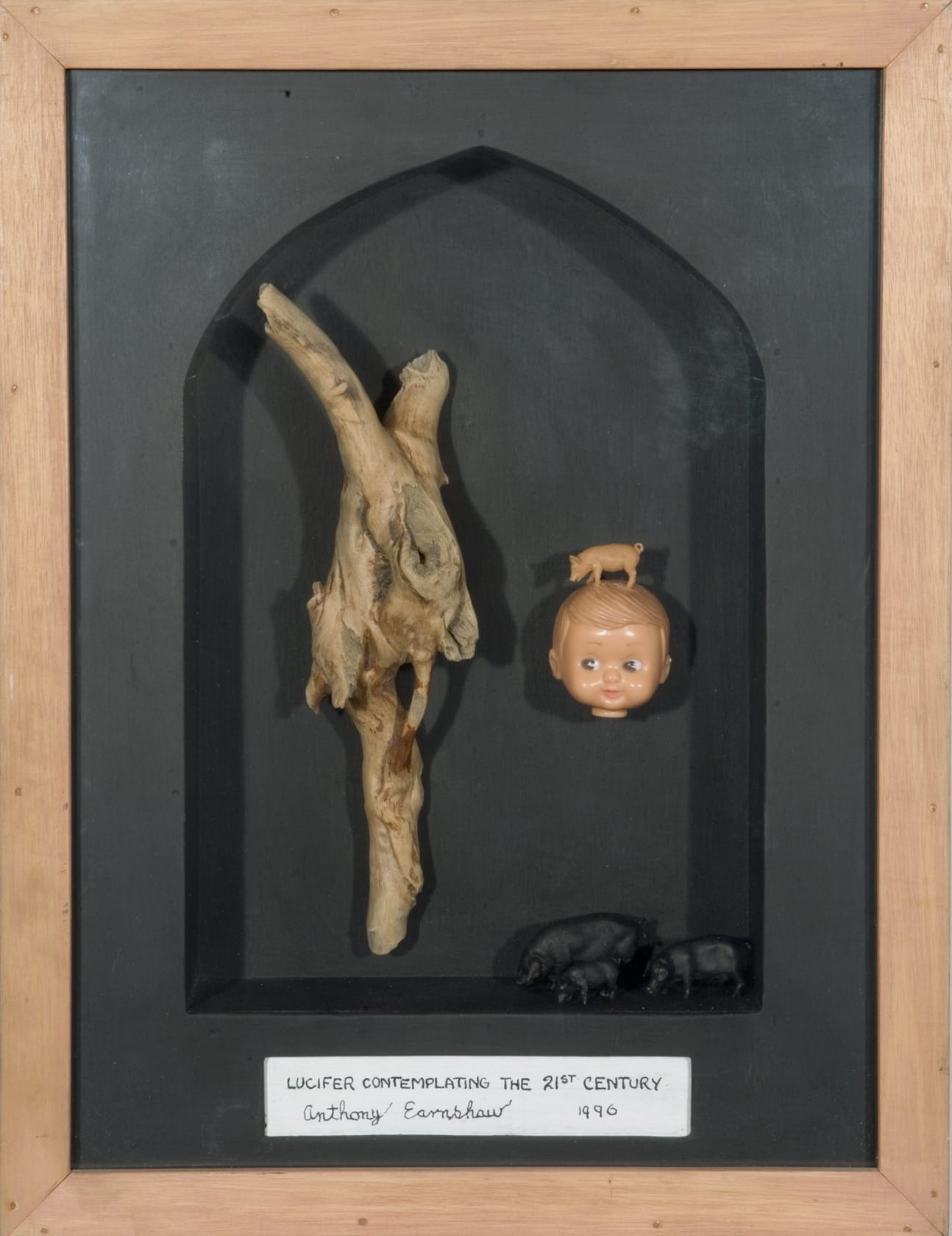 Anthony Earnshaw, Lucifer Contemplating the 21st Century, 1996