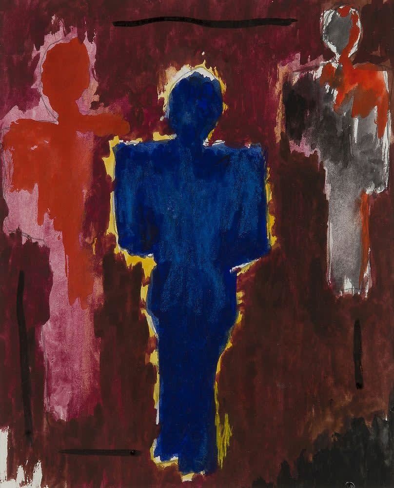 Josef Herman, Three Figures