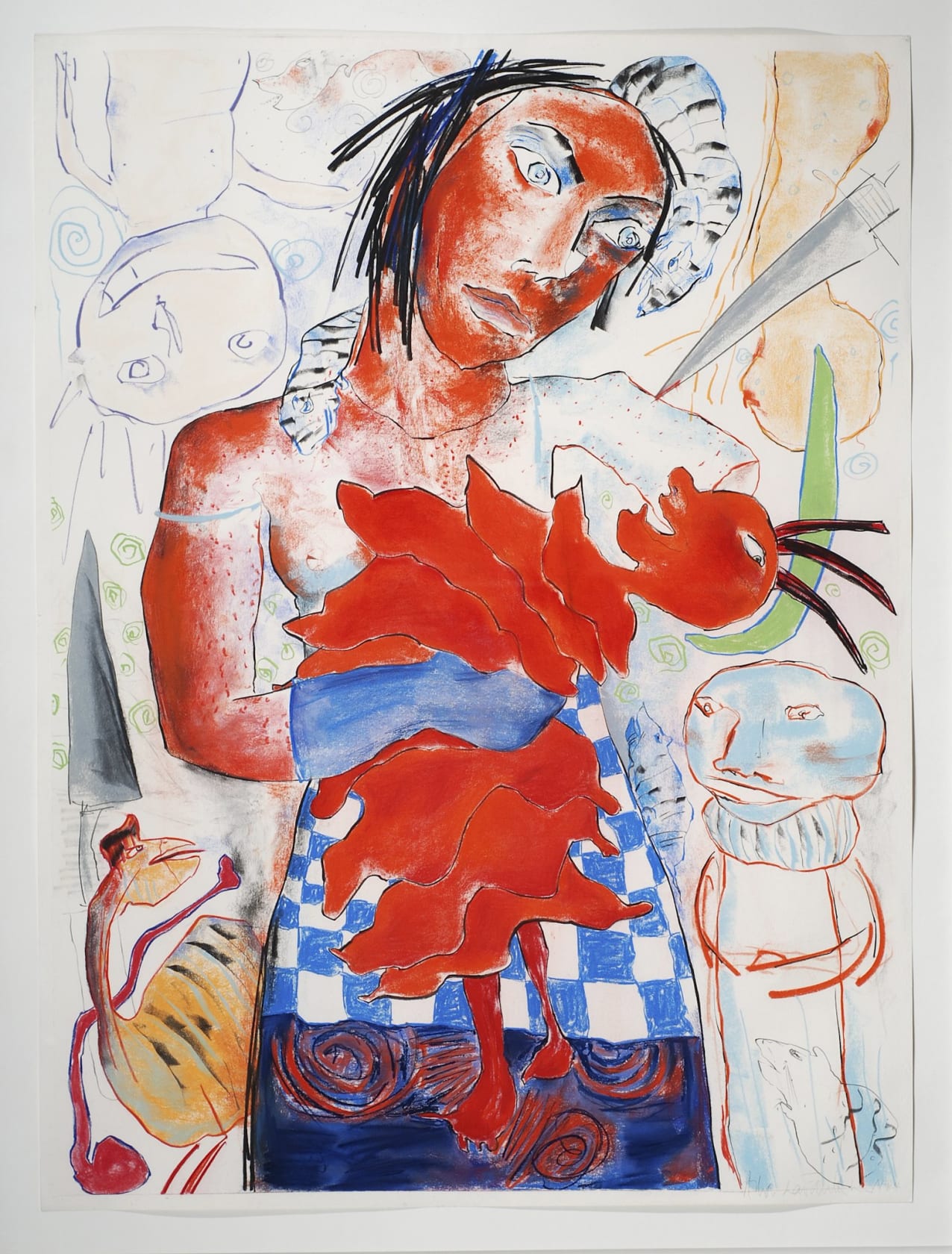 Amanda Faulkner, Big Red Sally, 1984