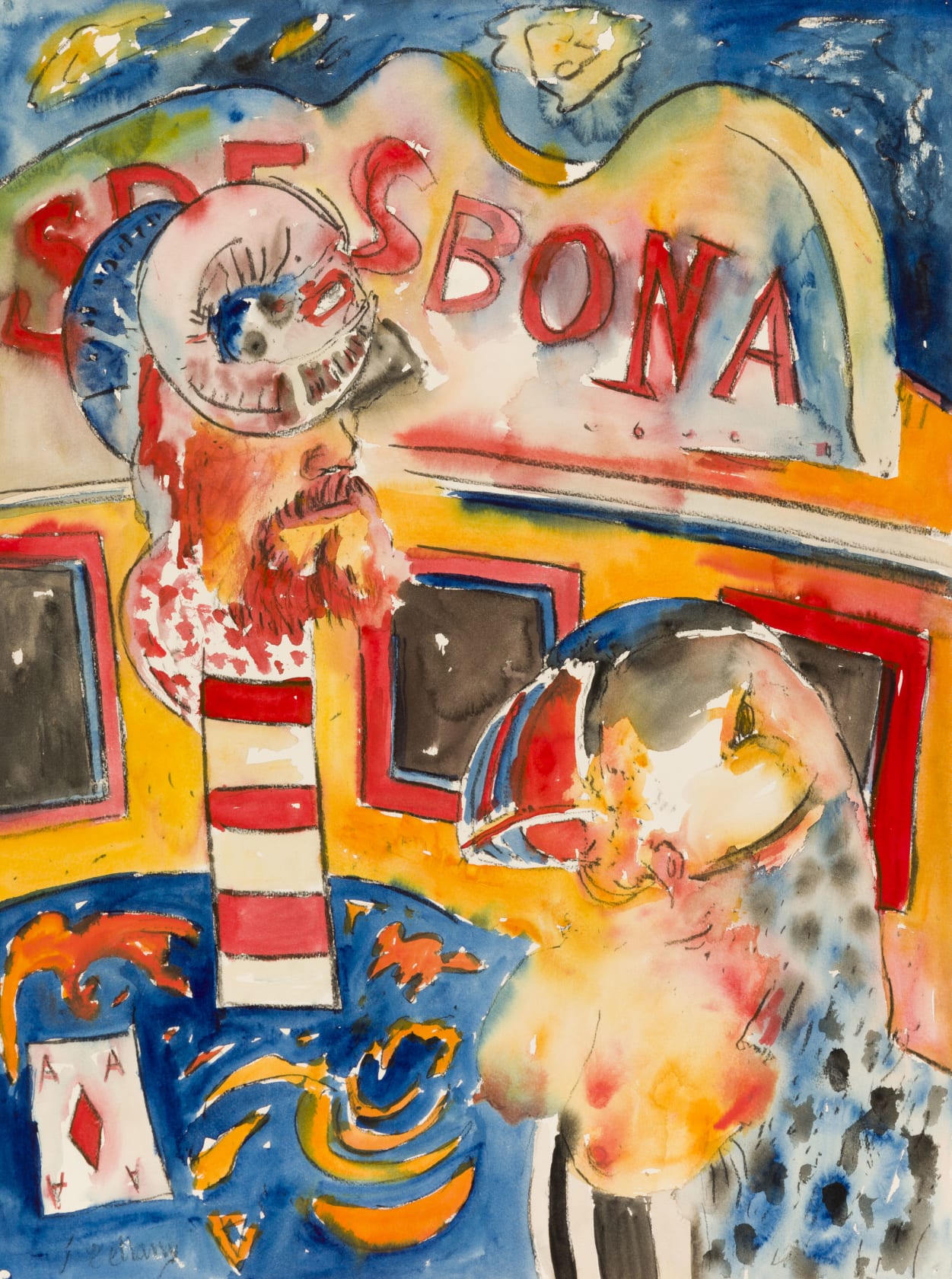 John Bellany, Spesbona, c.1980