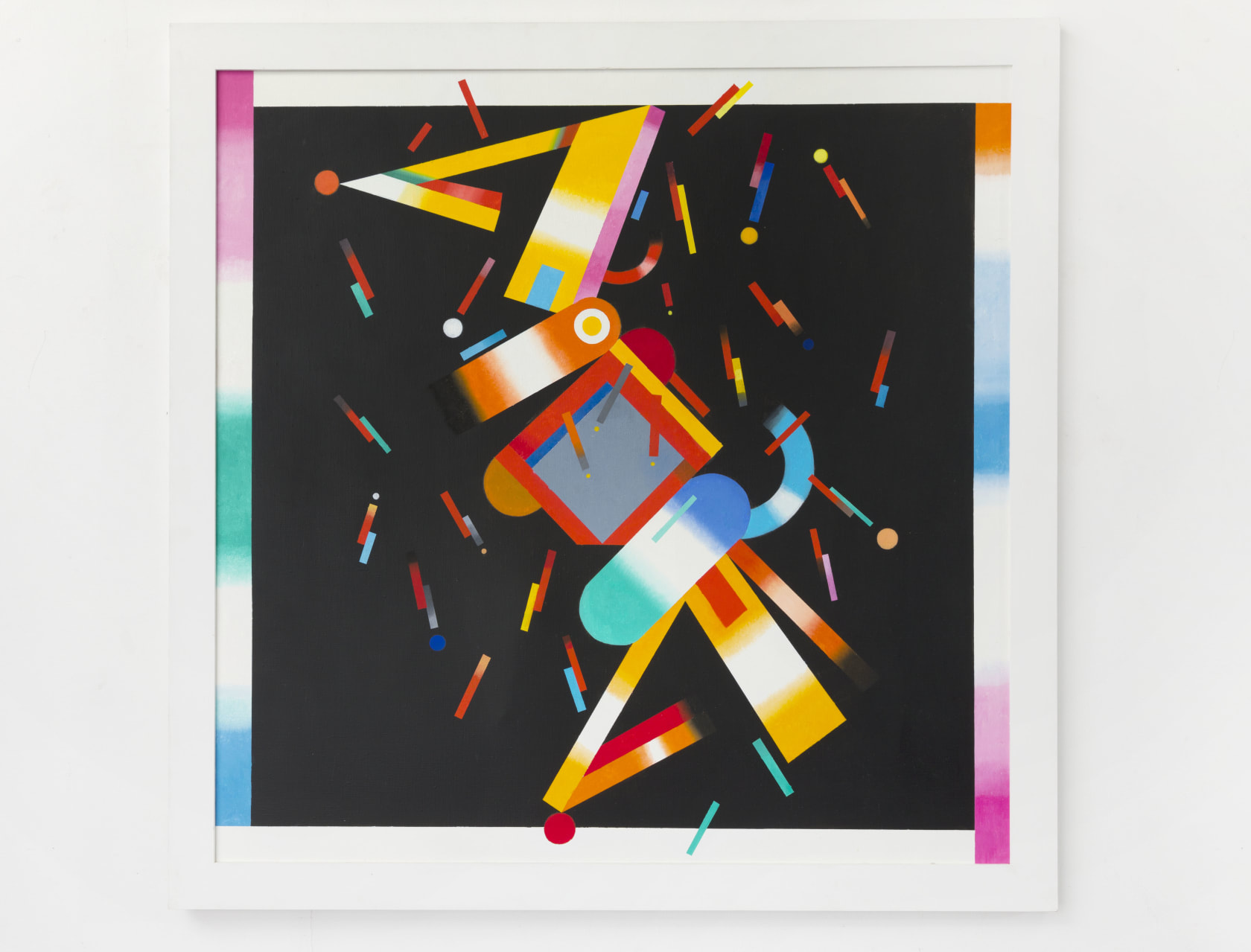 Jack Smith, Cascade on Black. Balancing Touching, 1996