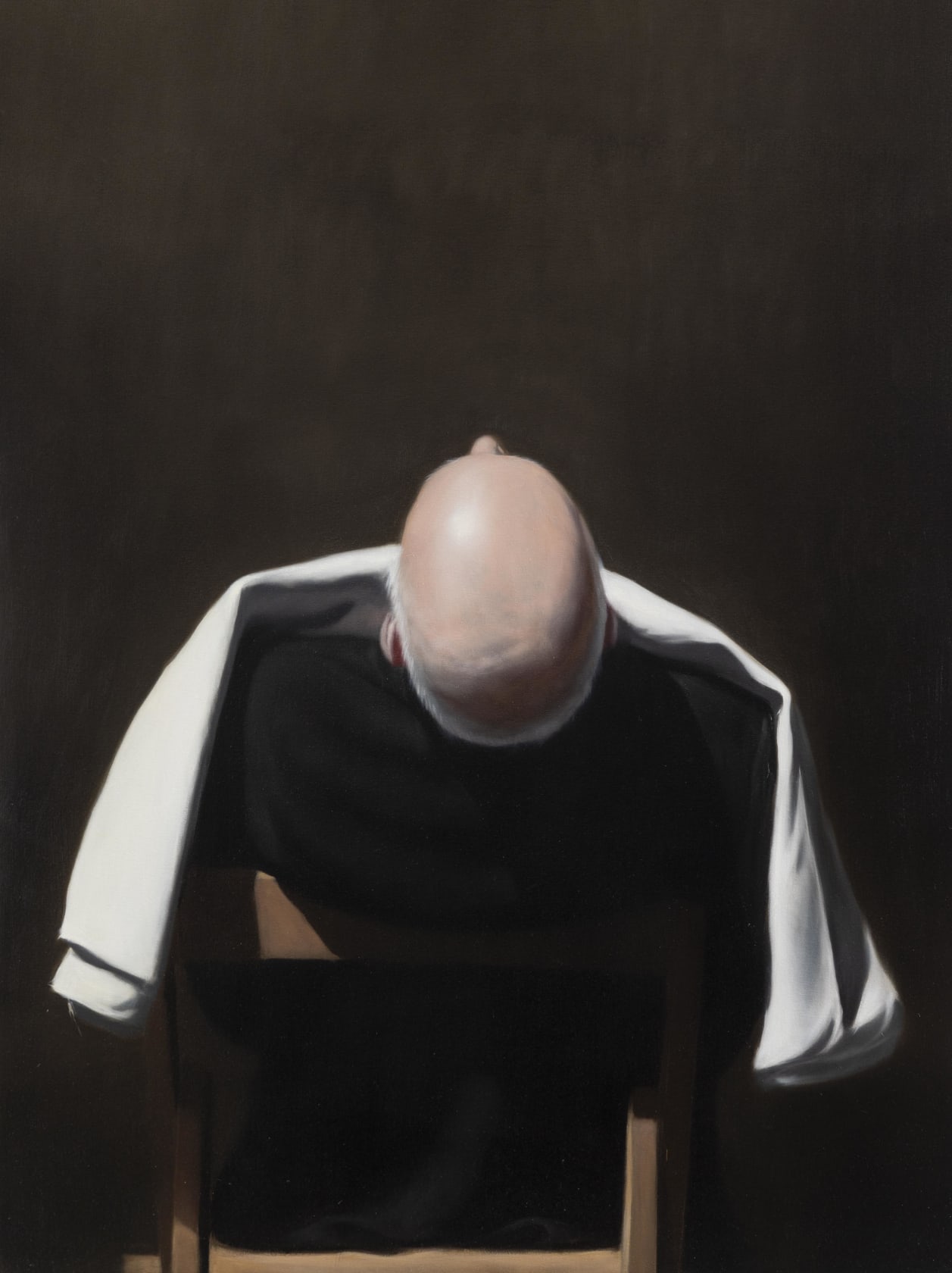 Ken Currie, Study for at the Edge III, 2021