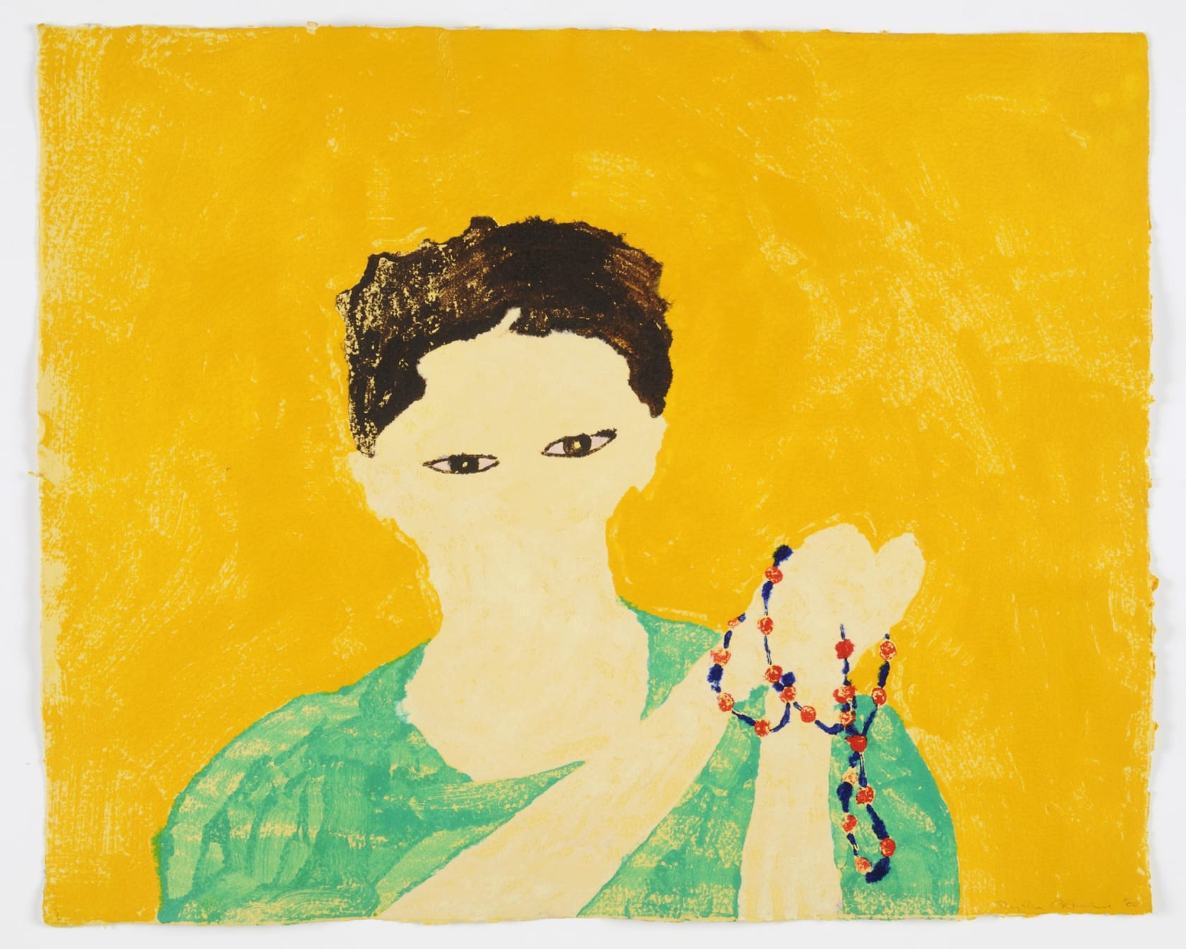 Stephen Chambers, Man with Worry Beads, 2000