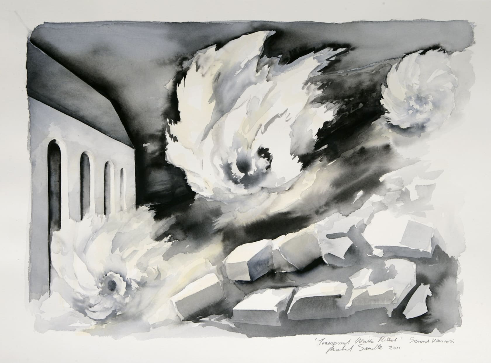 Michael Sandle, Transposed Winter Ritual, 2011
