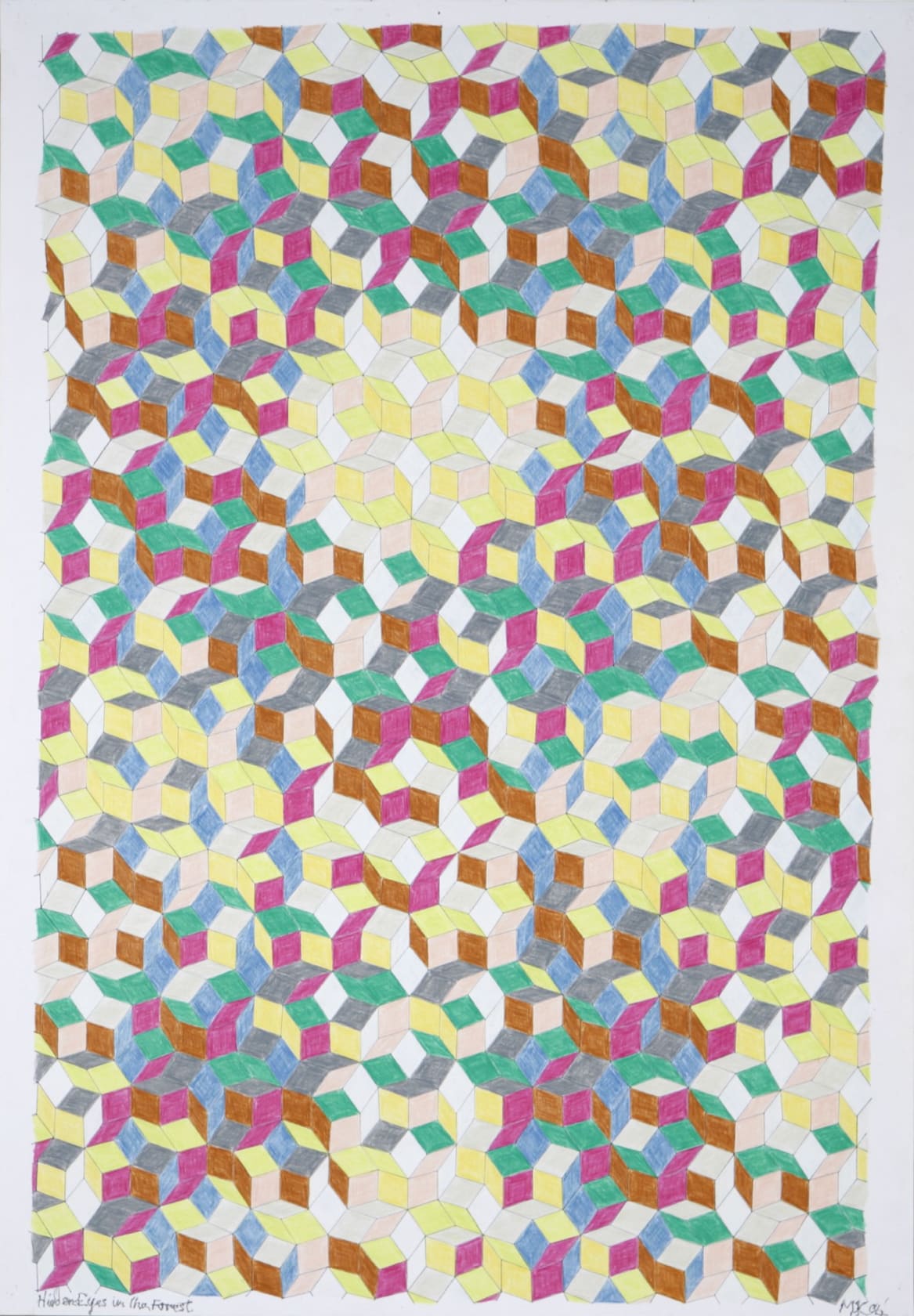Michael Kidner, Hidden Eyes in the Forest, 2004