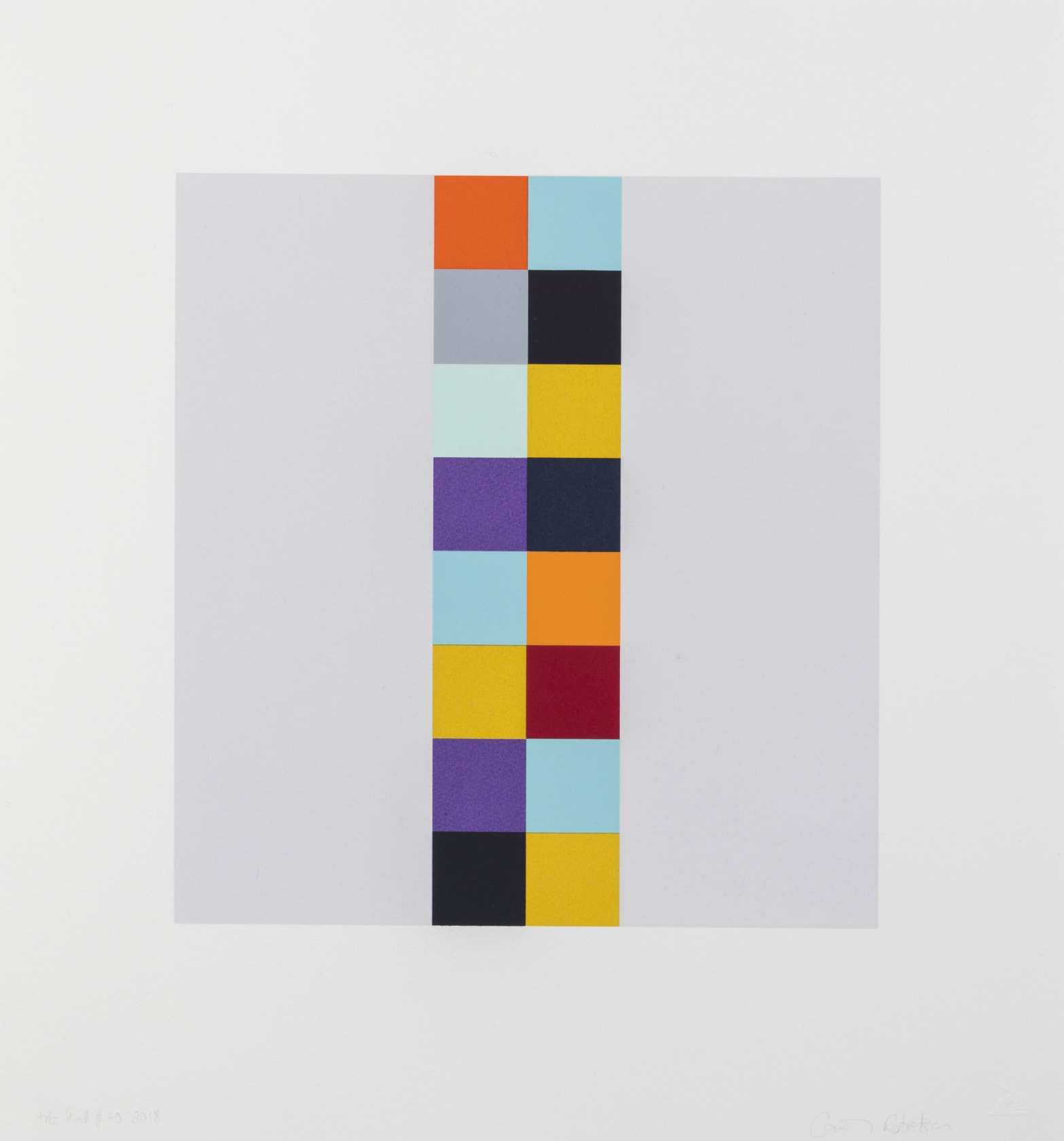 Carol Robertson Free Fall #40, 2018